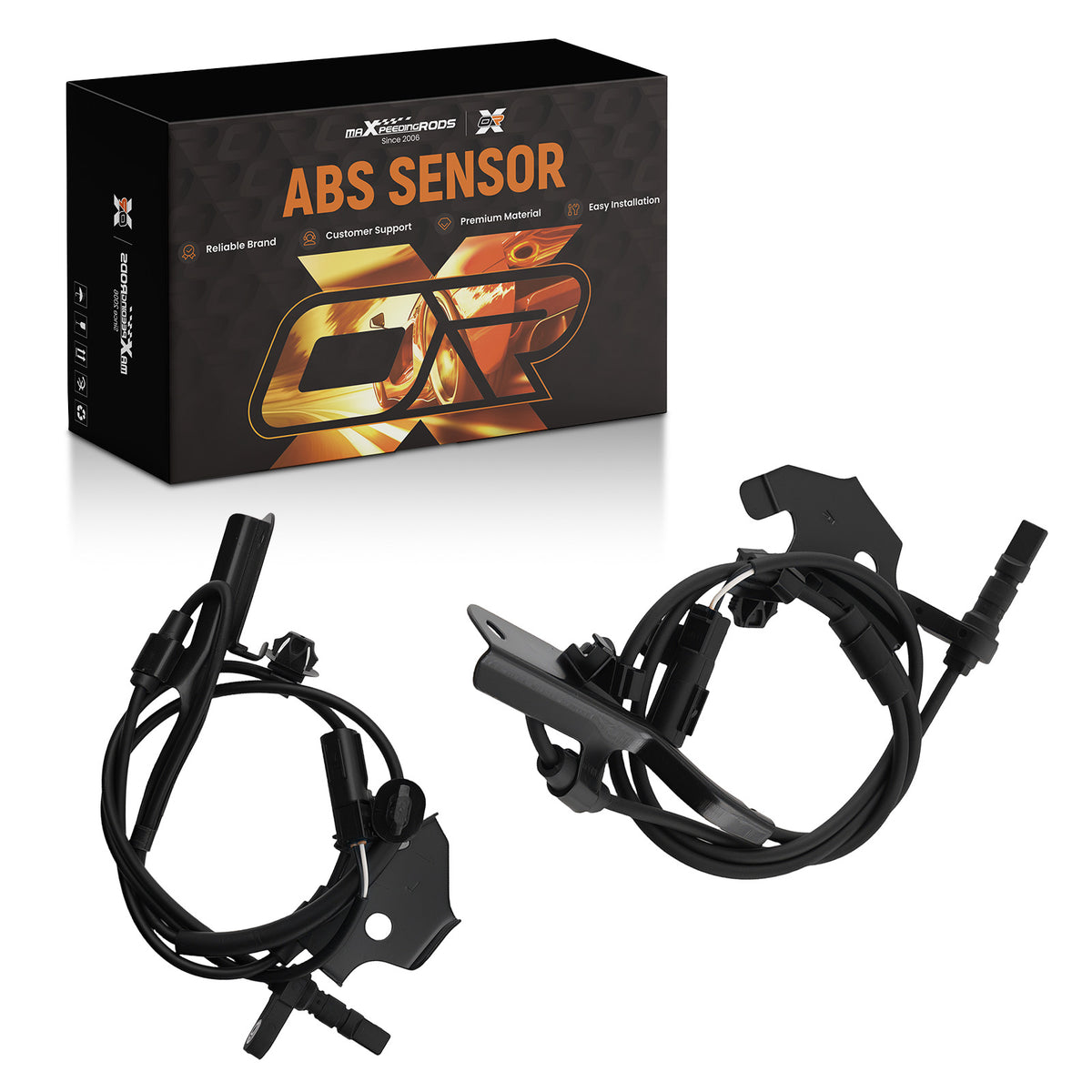 2PC ABS Wheel Speed Sensor compatible for Toyota Prius 1.5L 2010-2015 Front L/R ALS2321