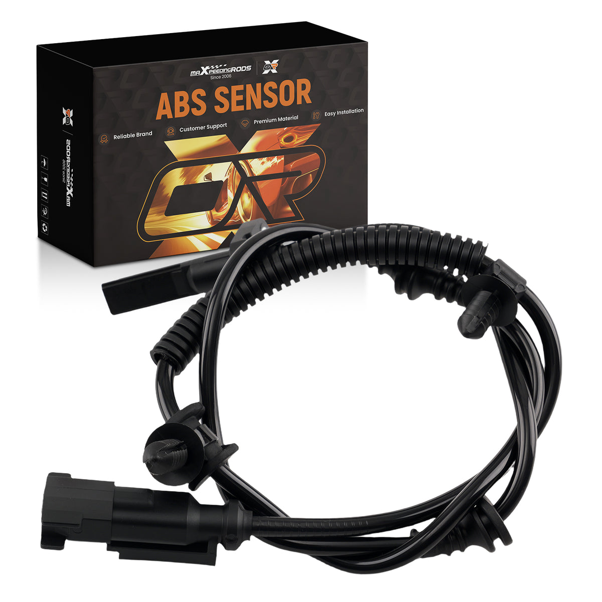 ABS Sensor Rear LR compatible for Ford Explorer 3.5L Police Interceptor Utility 2014-2019
