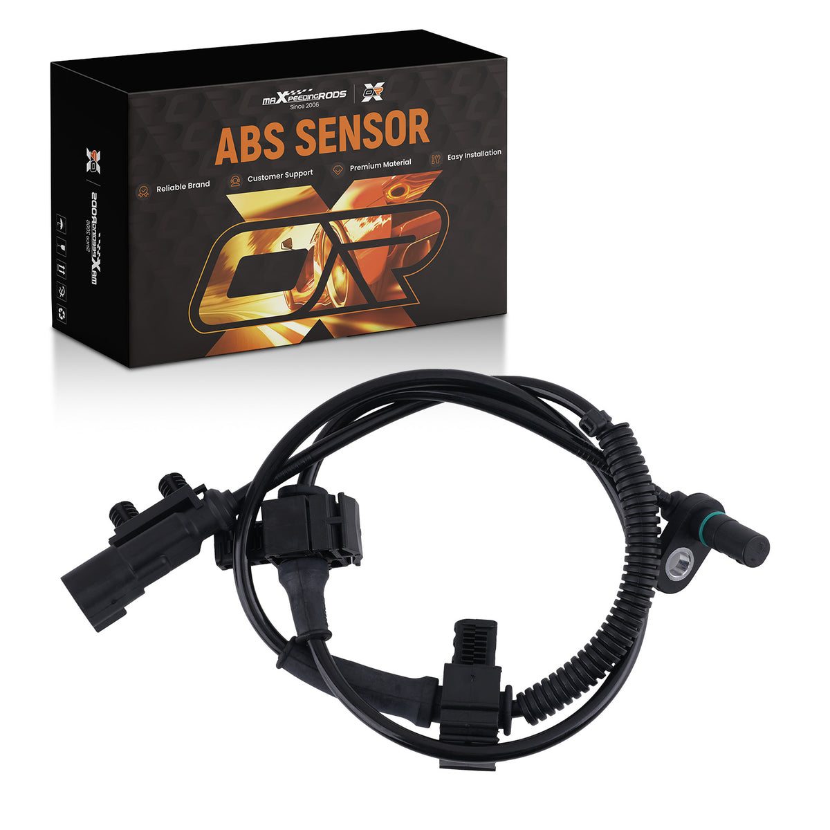 ABS Sensor Rear Left Right compatible for Chevrolet GMC Silverado 1500 2014-2018 5S13693