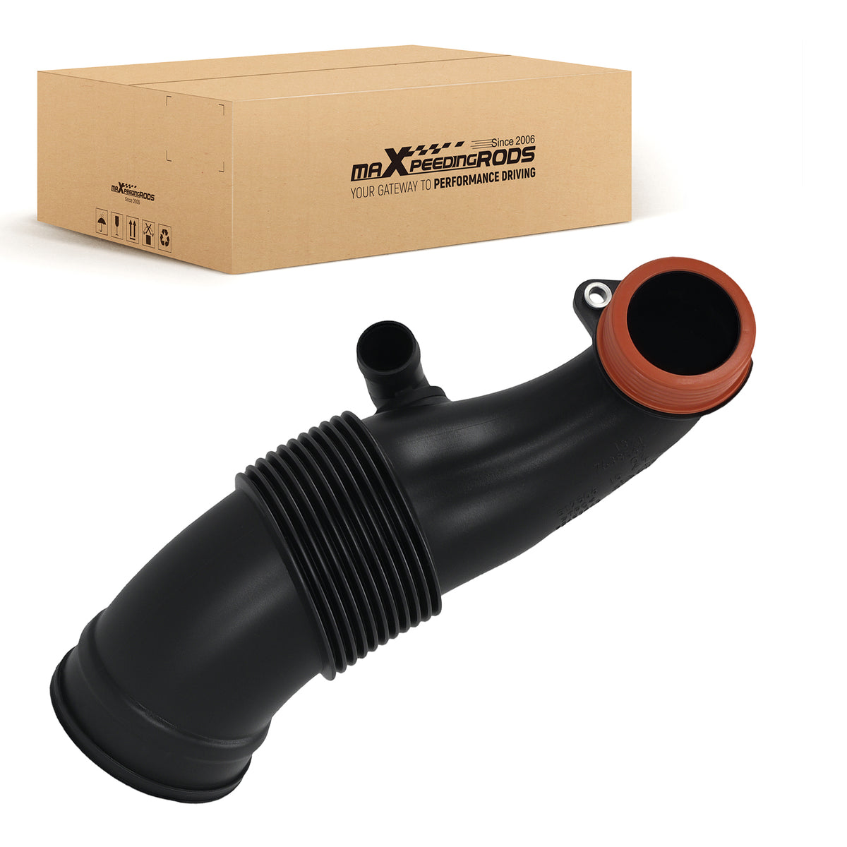 Air Duct Hose Left compatible For BMW X5/X6 xDrive50i Sport 2014-2019 13717638569