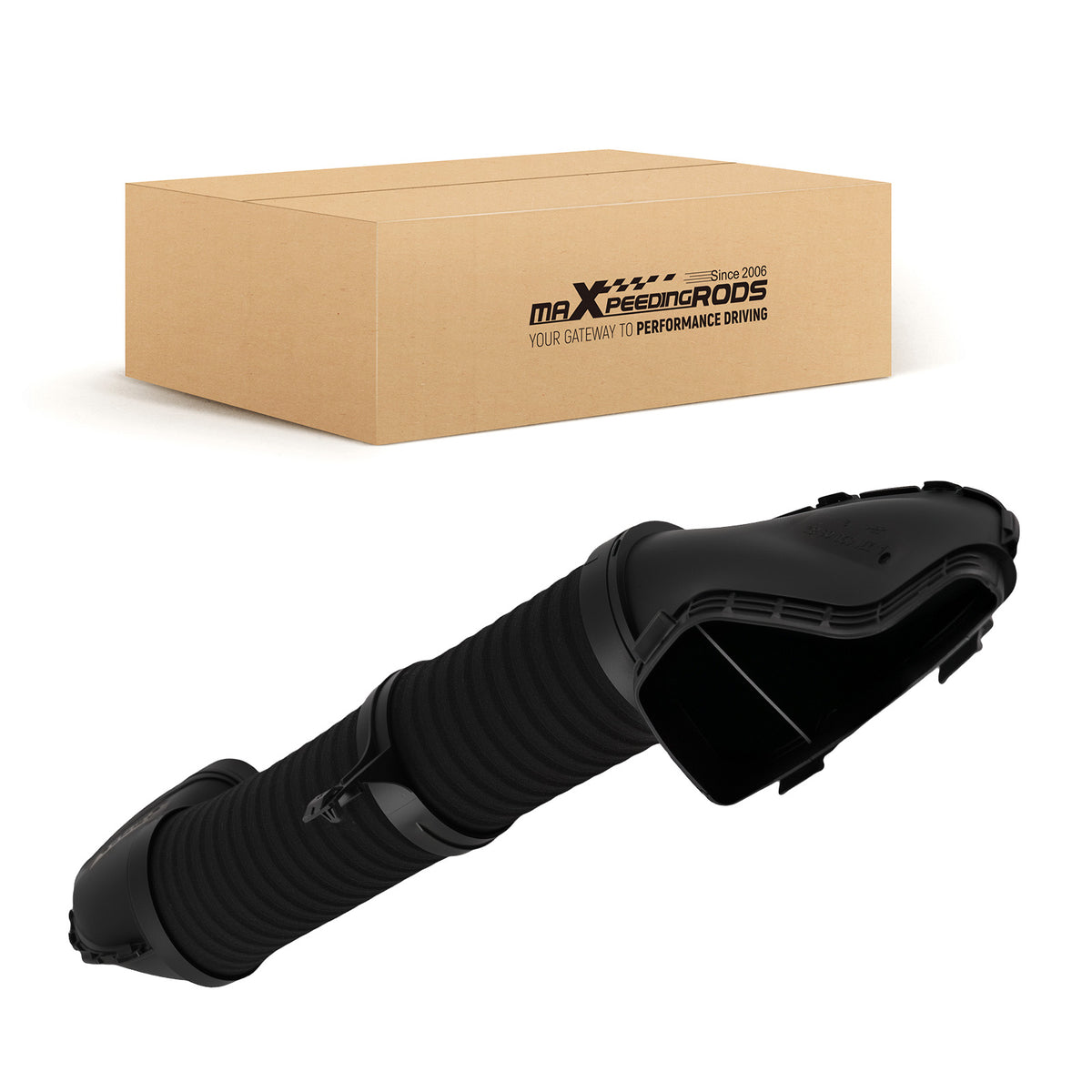 Air Duct Hose compatible for Mercedes C230 W203 2003-2005 2710900382 Engine Intake Black