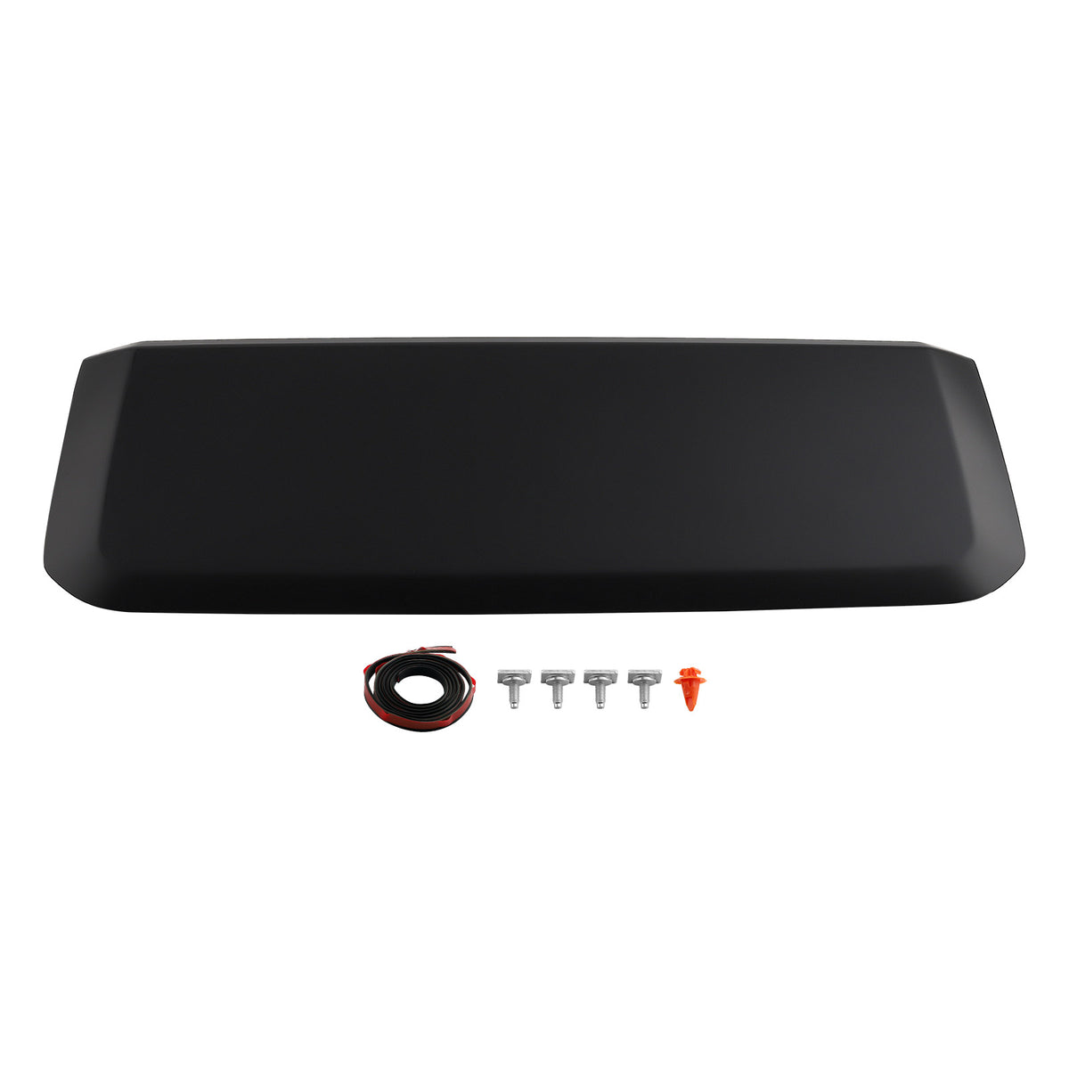 Front Hood Scoop Intake Air Duct compatible For Toyota Tacoma 2016-2022 7618104900 Black