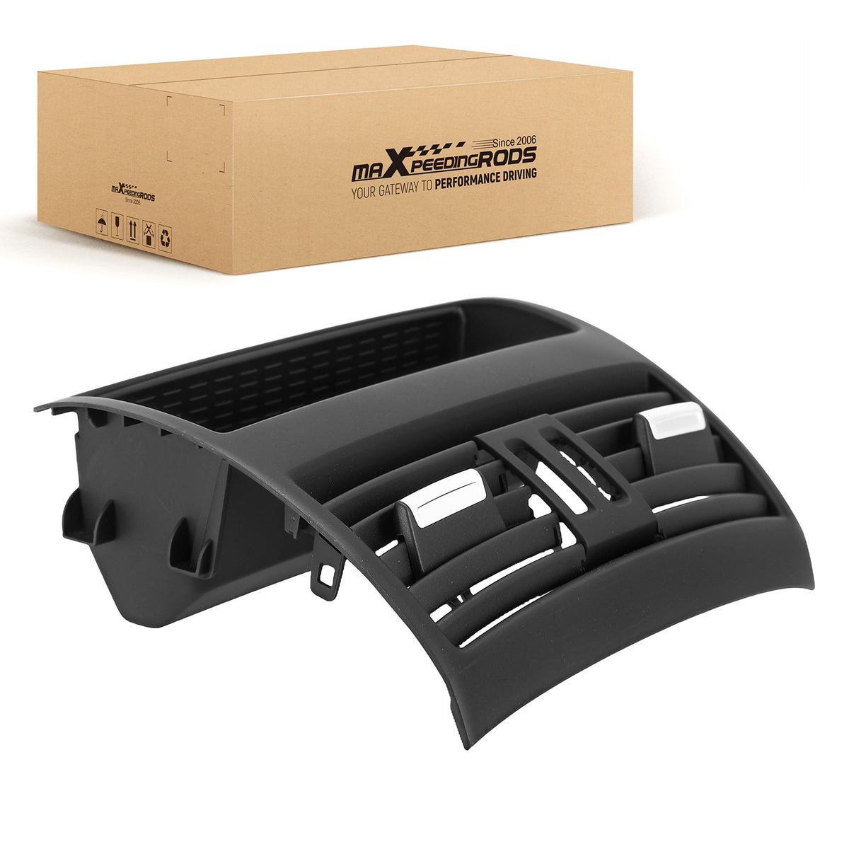 Rear Center Console Air Vent A/C Panel Cover compatible for BMW 5-Series F10 64229172167
