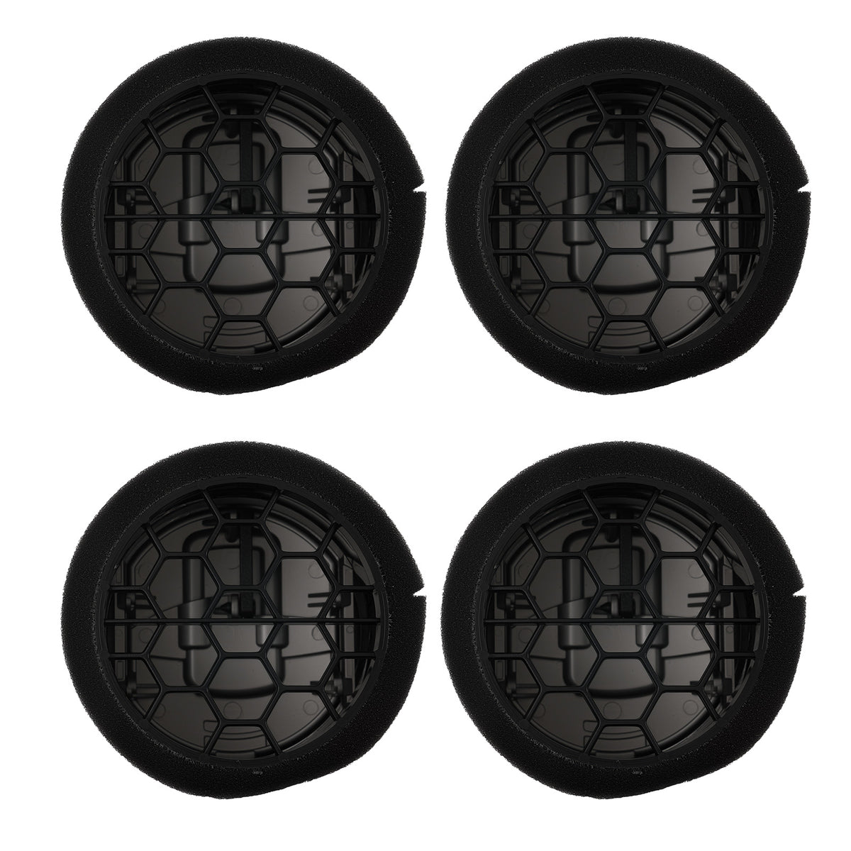 Compatible For AC Air Grille Assembly compatible For Ford F-150 Engine 2009-2014 9L3Z-19893-CA Black New