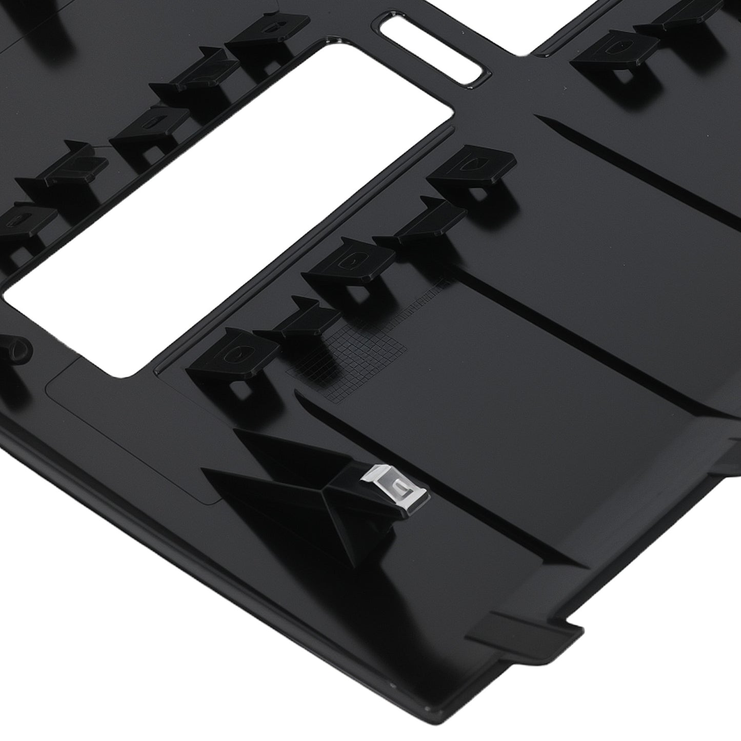 Black Center Air Vent Bezel Trim compatible for Nissan Versa 1.6L 1.8L 2007-2012 68414ED50C