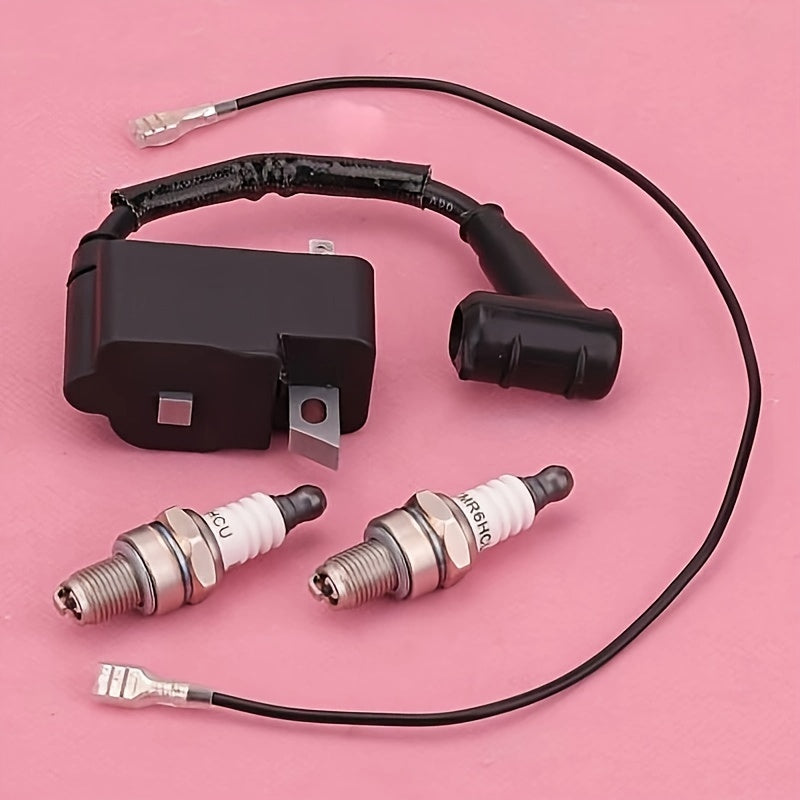 1137 400 1310 Ignition Coil CMR6H 3365 Spark Plug For STIHL MS194 MS194T MS 194T FS87 FS90 FS100 FS110 FS130 FC100 FC110 FC90 HL90 HL95 HL100 HL101 HL110 KM90 KM100 SP90 Trimmers MS171 MS181 MS192 MS201 MS211 Chainsaws