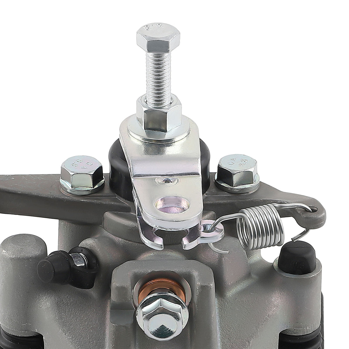 Rear Left Brake Caliper W/Pad compatible For Kawasaki Mule PRO DX DXT FXR 15-23 43080-0145