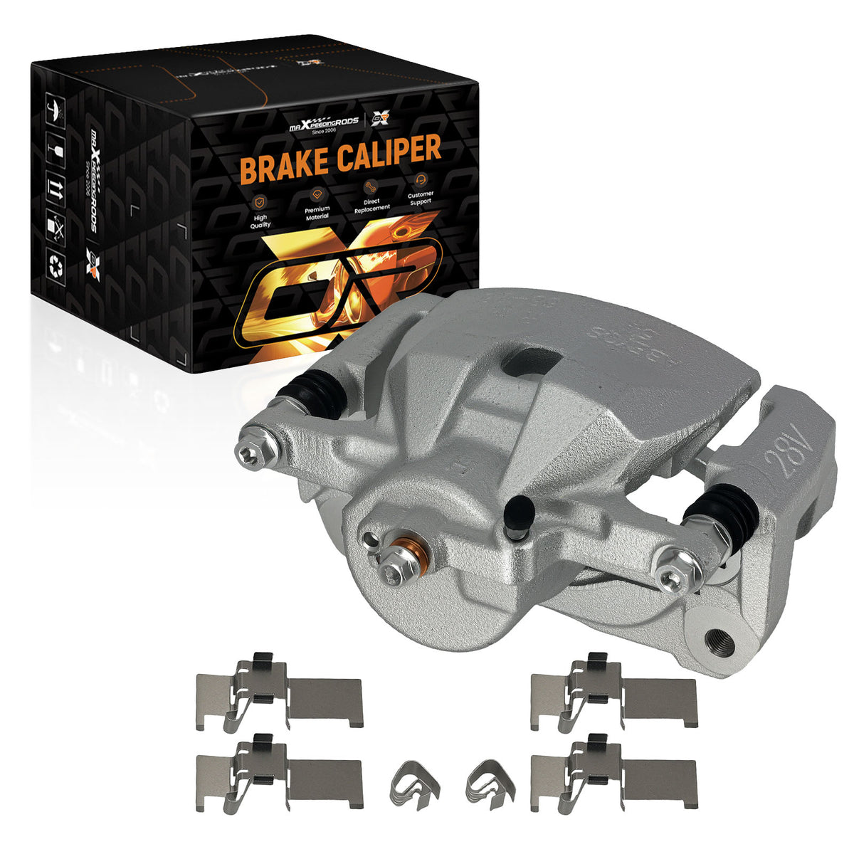 Brake Caliper w/ Bracket Front Right compatible For Lexus ES350 2007-2018 47730-07071 2.5in