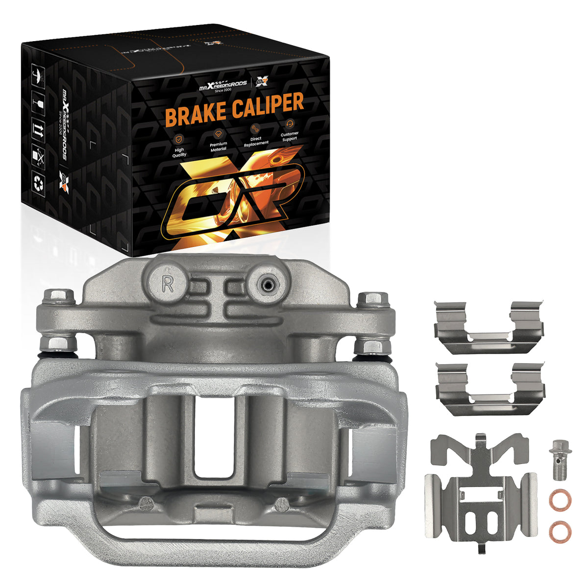 Brake Caliper with Bracket Rear Right compatible For Suburban/Yukon XL 1500 2000-01 18P4727
