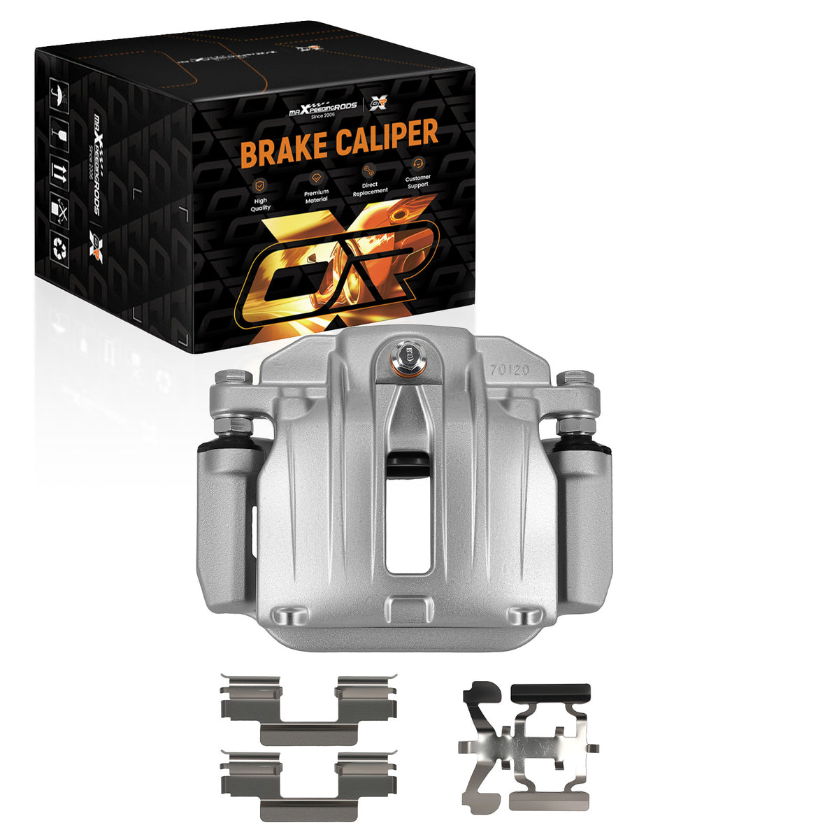 Rear Left Brake Caliper compatible For Cadillac DeVille 2003-05/Compatible For DTS 2006-11 compatible For GMC Sierra 1500