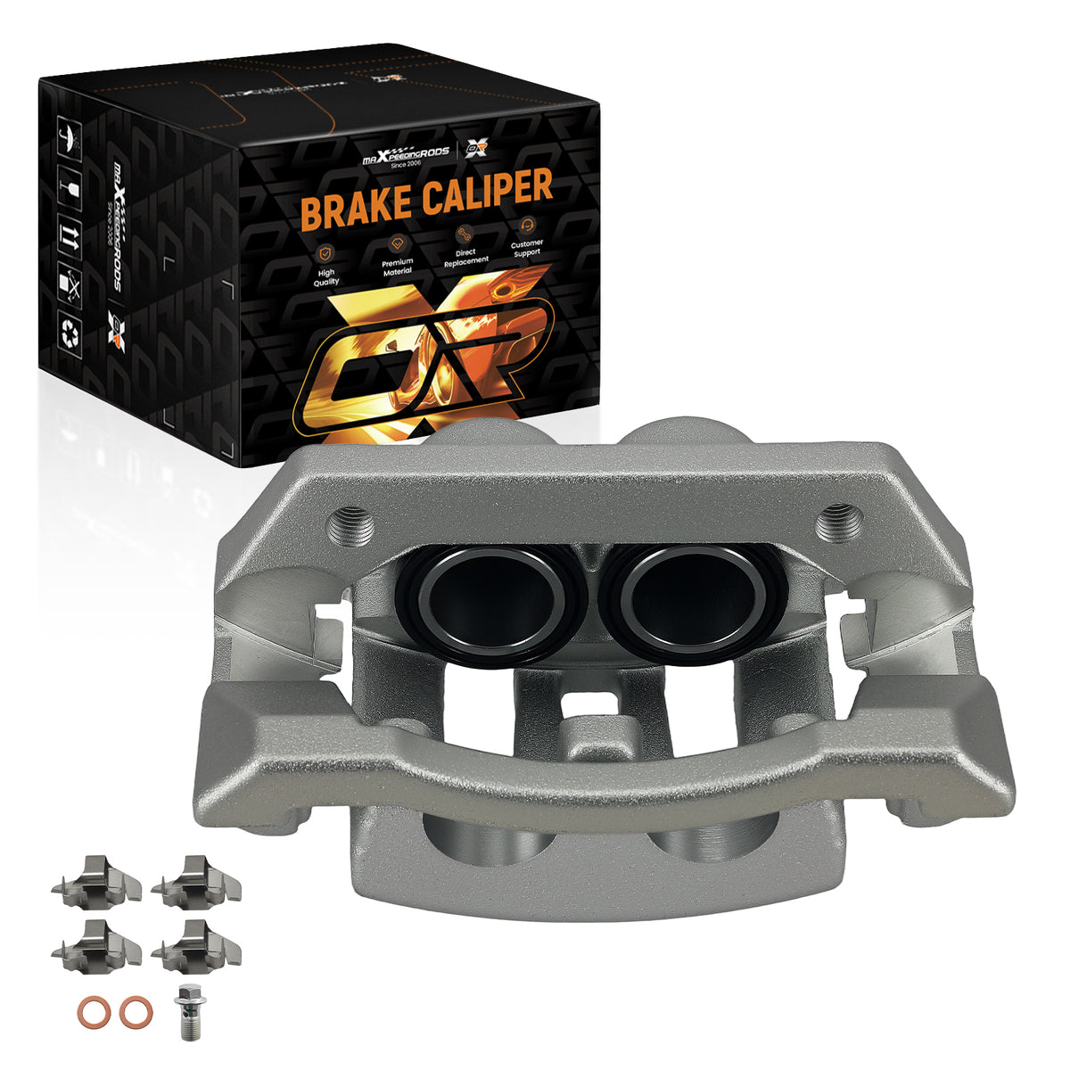 Rear Right Brake Caliper compatible For Ford F-250 F-350 Super Duty 2008-2012 with Bracket