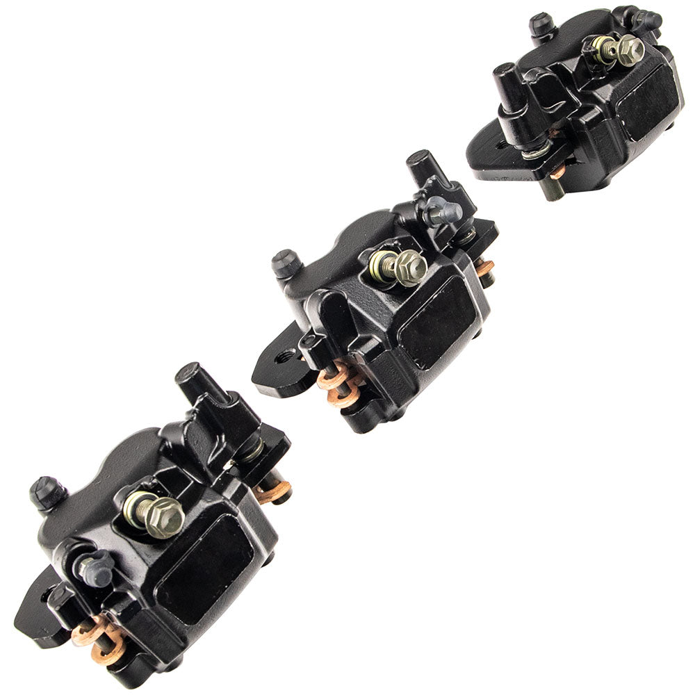 Front Rear Brake Clamps compatible For Can-Am ATV Outlander 450 800R 1000R L450 L500 L570