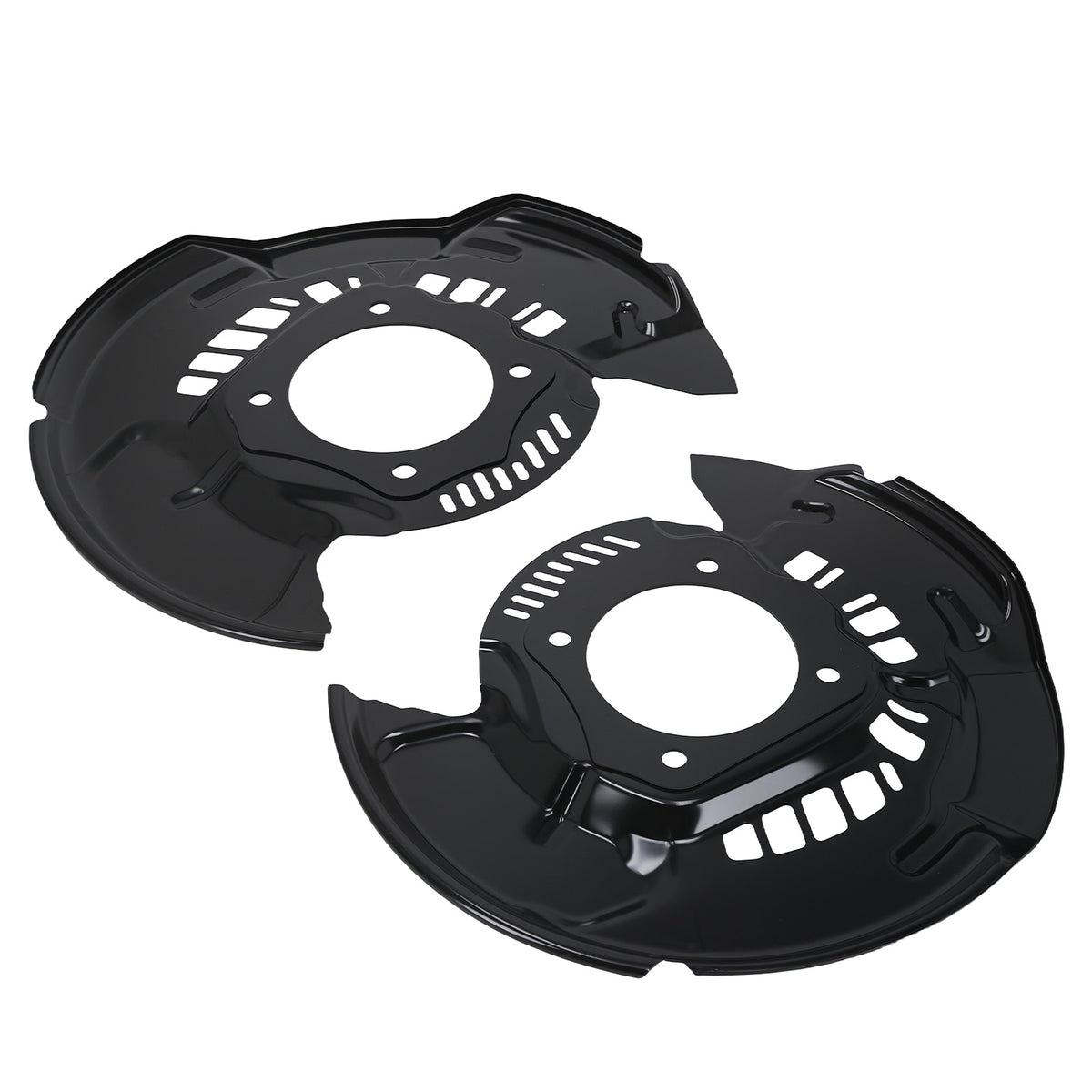 Pair Brake Dust Shield Front compatible For Toyota Tundra 2007-2021 /Compatible For Sequoia 2008-2022