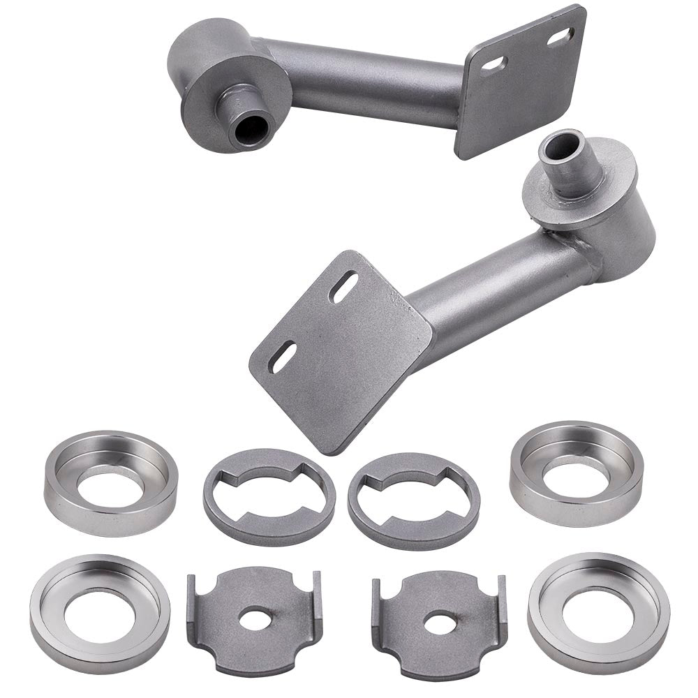 Pair Rear Cradle Bushing Lockout Kit compatible For Ford Mustang 2015-2020