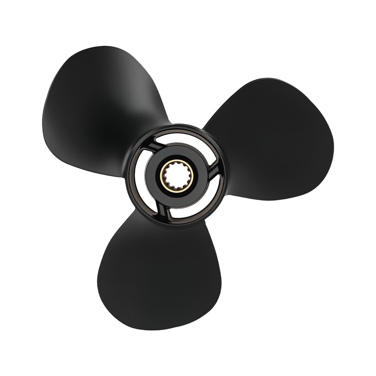 12 Aluminum Propeller compatible For Mercury 25-70HP 3 Blade 13 Spline 48-816702A40
