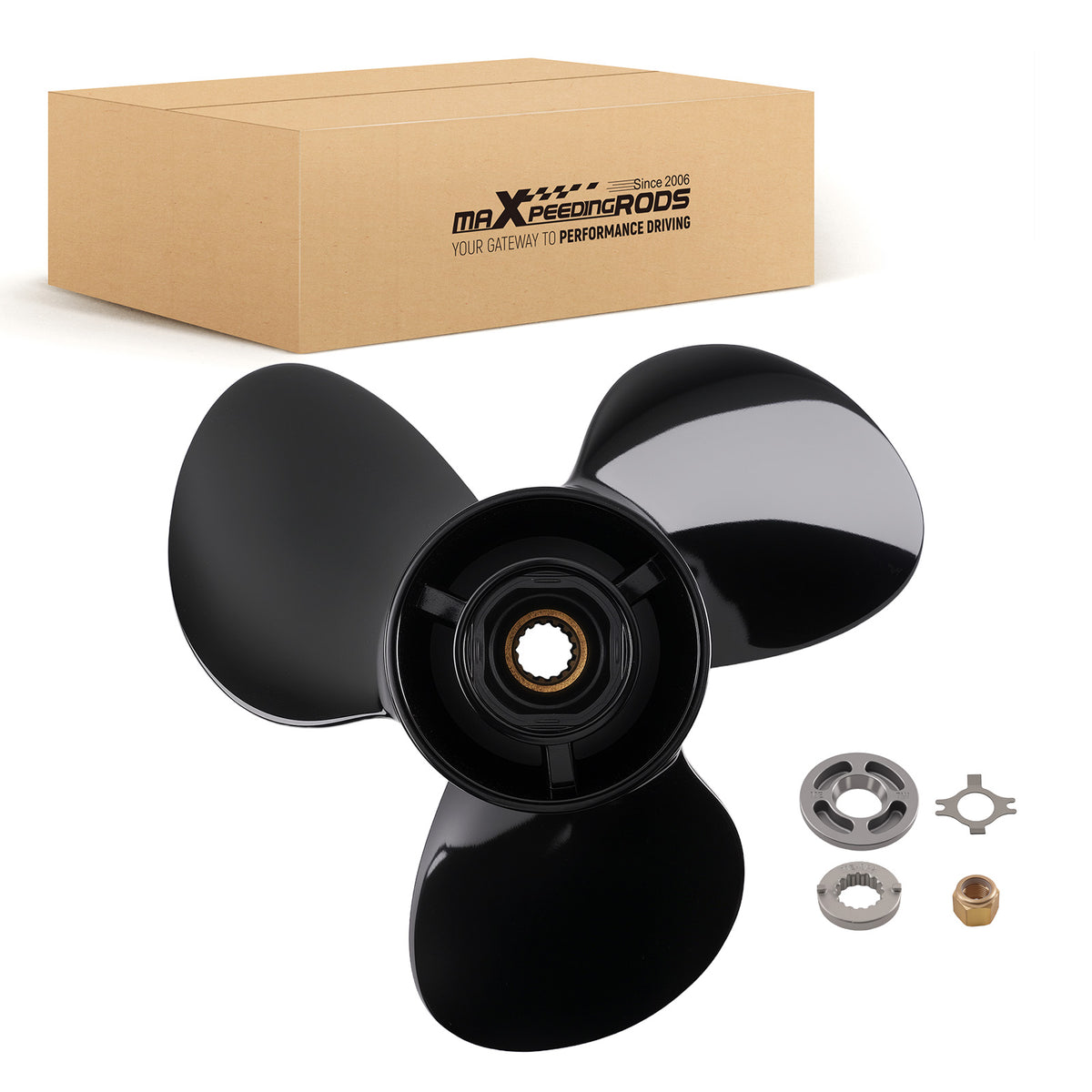 15 Spline Aluminum Propeller compatible For Mercury 90-300HP 48832828A45