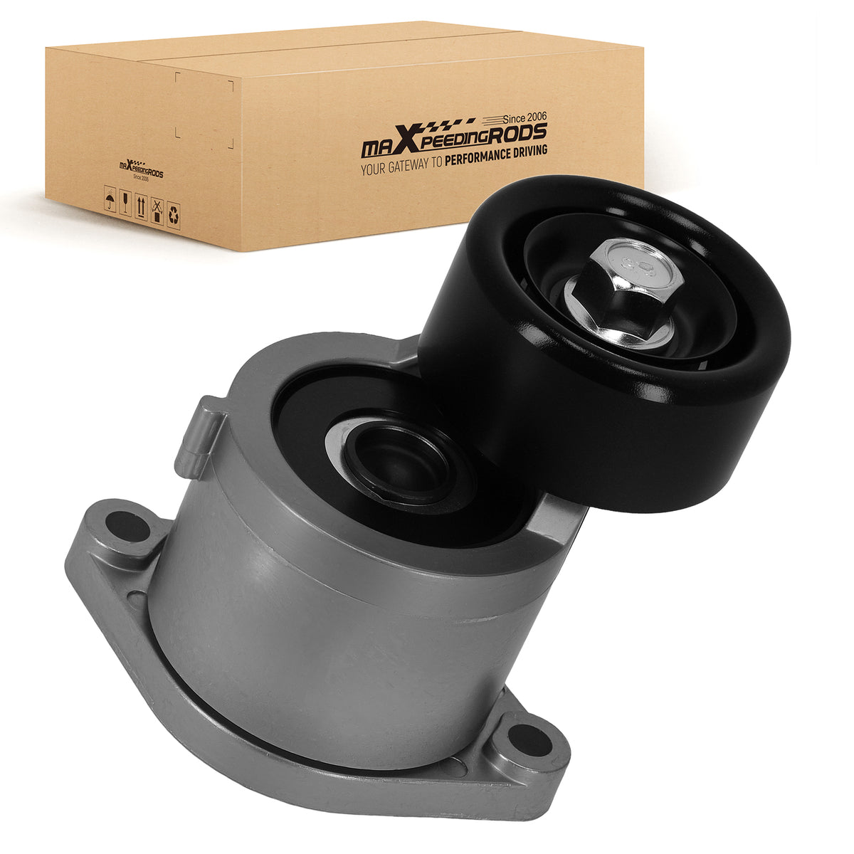 Belt Tensioner compatible for Hyundai Santa Fe 2.0L 2.4L Gas 2019-2020 252812GGB3