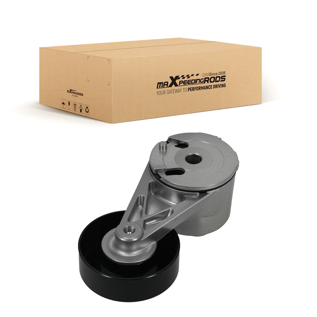 Belt Tensioner Assembly compatible for Chevrolet GMC K2500 V8 5.0L 1988-1995 06004127