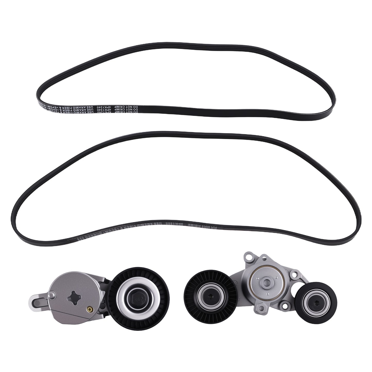 Serpentine Drive Belt Tensioner Kit compatible For Toyota Camry 2.5L 2011 2010 16620-36030