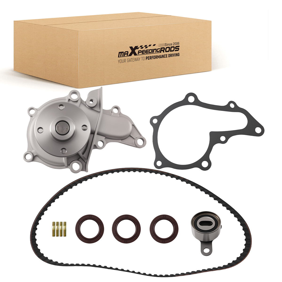 Belt Component Package compatible For Toyota Celica 1.6L 90-93 TS26184 DOHC