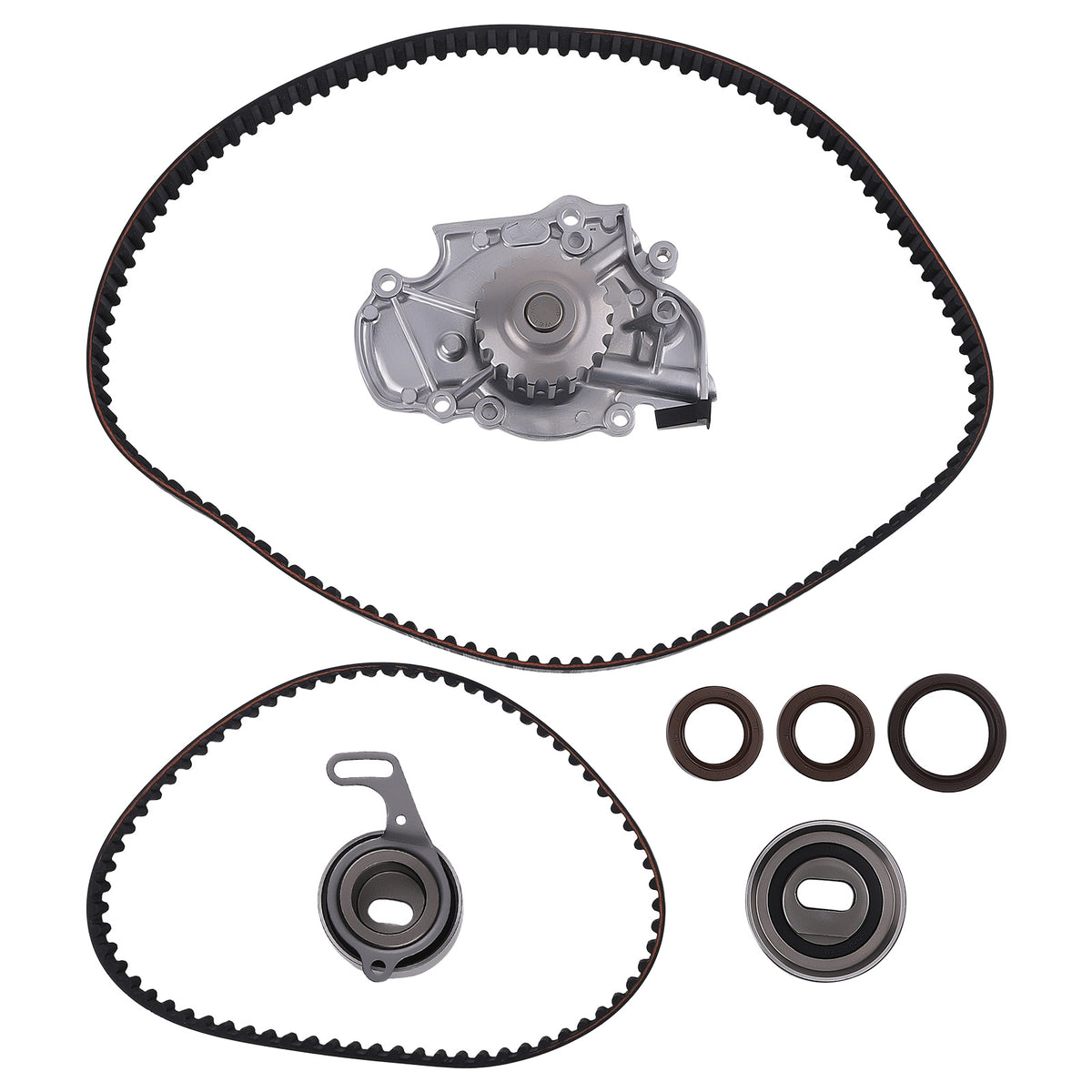 Timing Belt Water Pump Kit compatible For Honda Accord EX LX SE 2.3L 1998-2002 SOHC Set