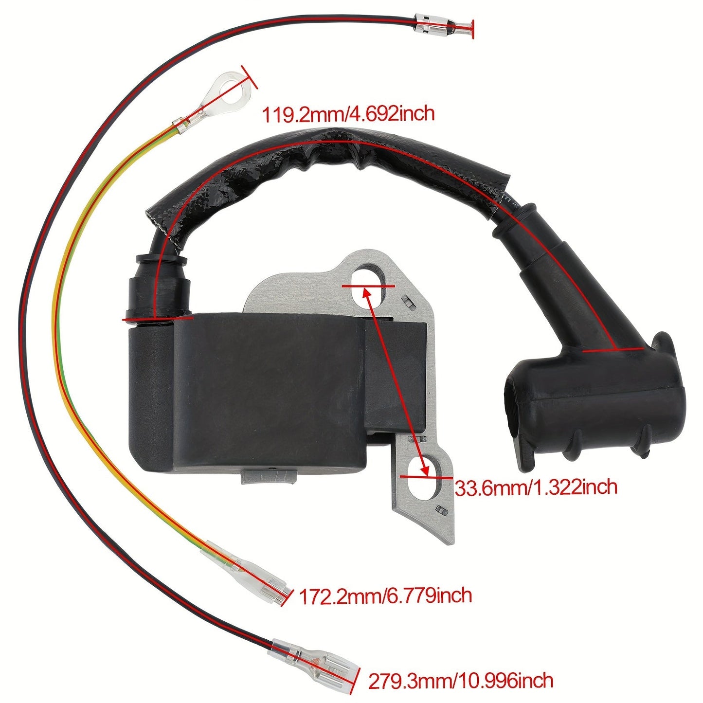 Hipa 1130 400 1302 Ignition Coil For Stihl MS170 MS180 MS 170 MS 180 017 018 Chainsaw