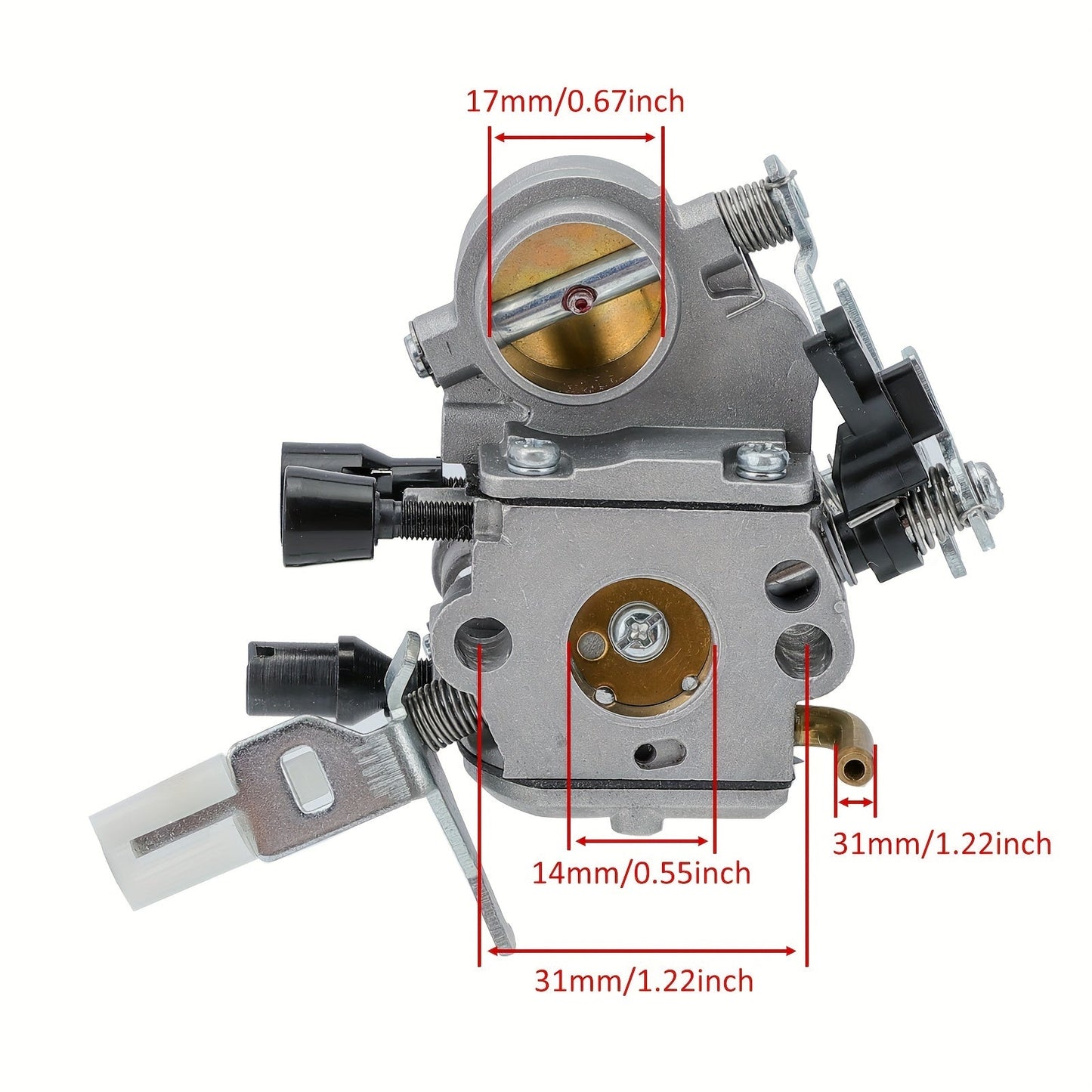 1139 120 0612 Carburetor Kit for Stihl MS171 MS181 MS201 MS211 Chainsaw