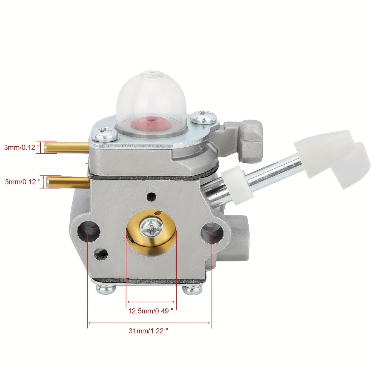 Carburetor For Homelite 26B Blower UT09526 308054114 308054075 Carb Vacuum Part