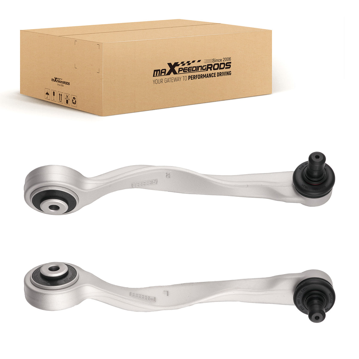 Front Upper Rearward Control Arm compatible For Audi A4 A6 Quattro 1997-2004 K80525 K80526