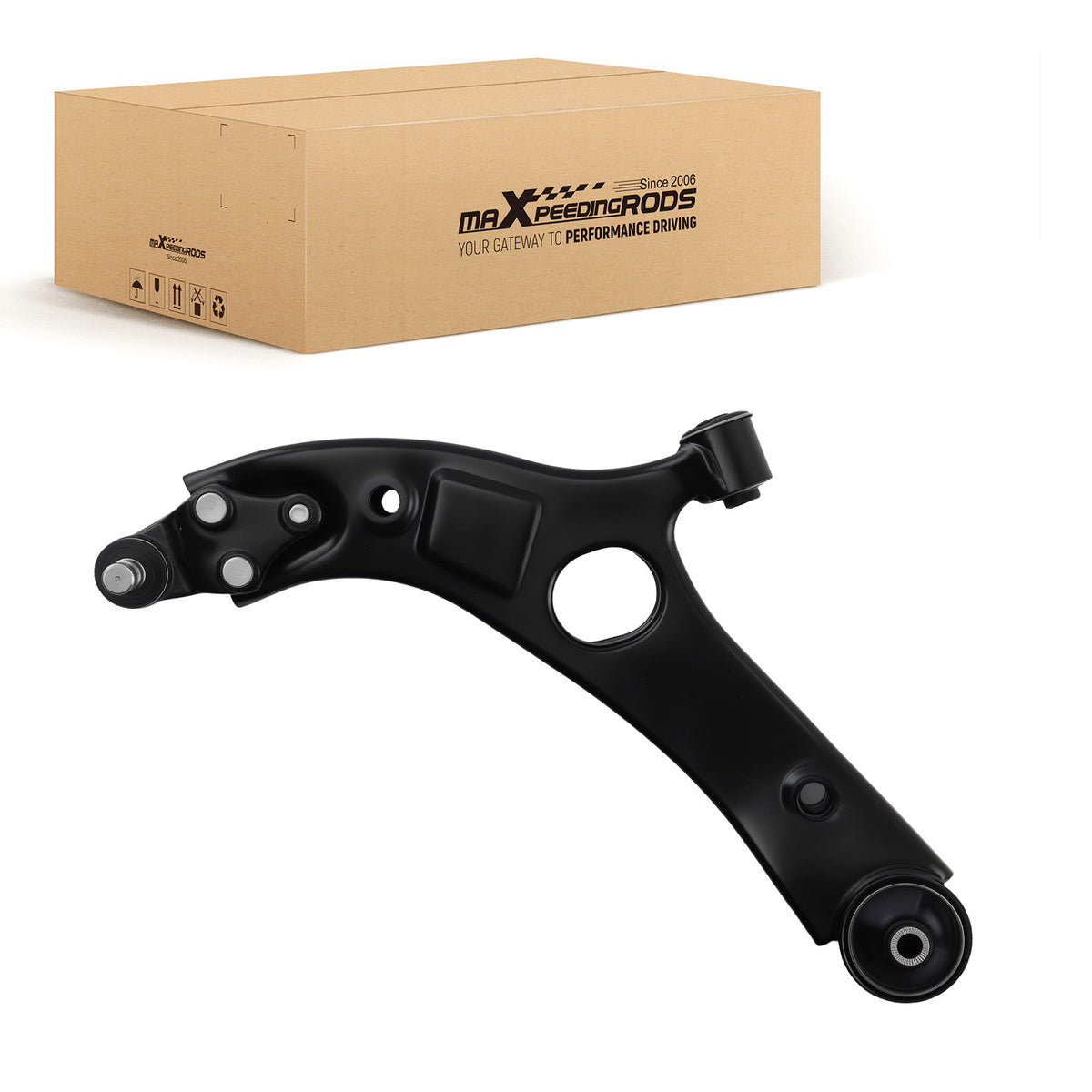 Front Lower Driver Control Arm compatible For Hyundai Sonata Azera compatible For Kia Optima 2011-2016