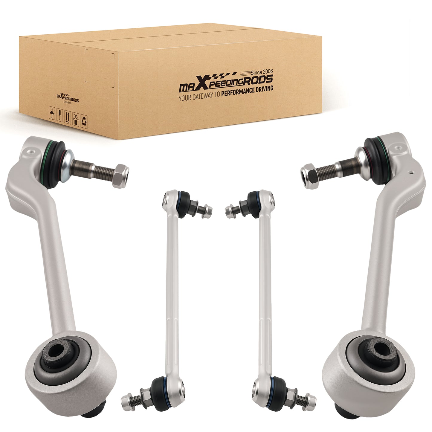 Front Lower Control ArmSway bar Link compatible For BMW 128i 135i 328i 335i 2008-2013