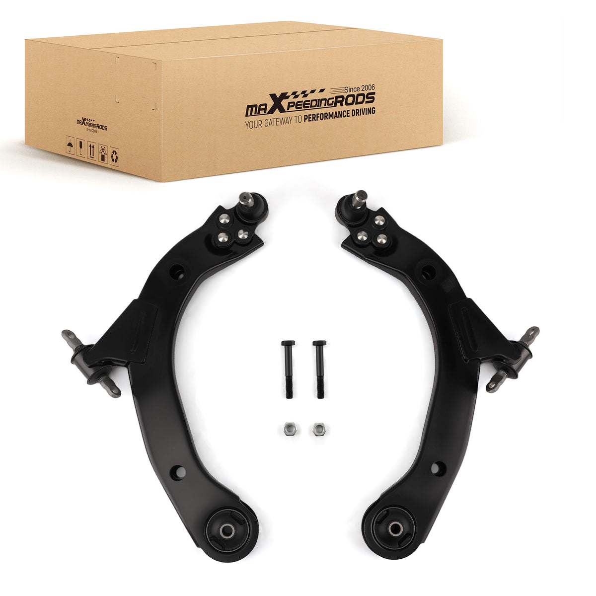 Front Lower Control ArmsBall Joint compatible For Chevy Cobalt HHR compatible For Pontiac G5 compatible For Saturn Ion