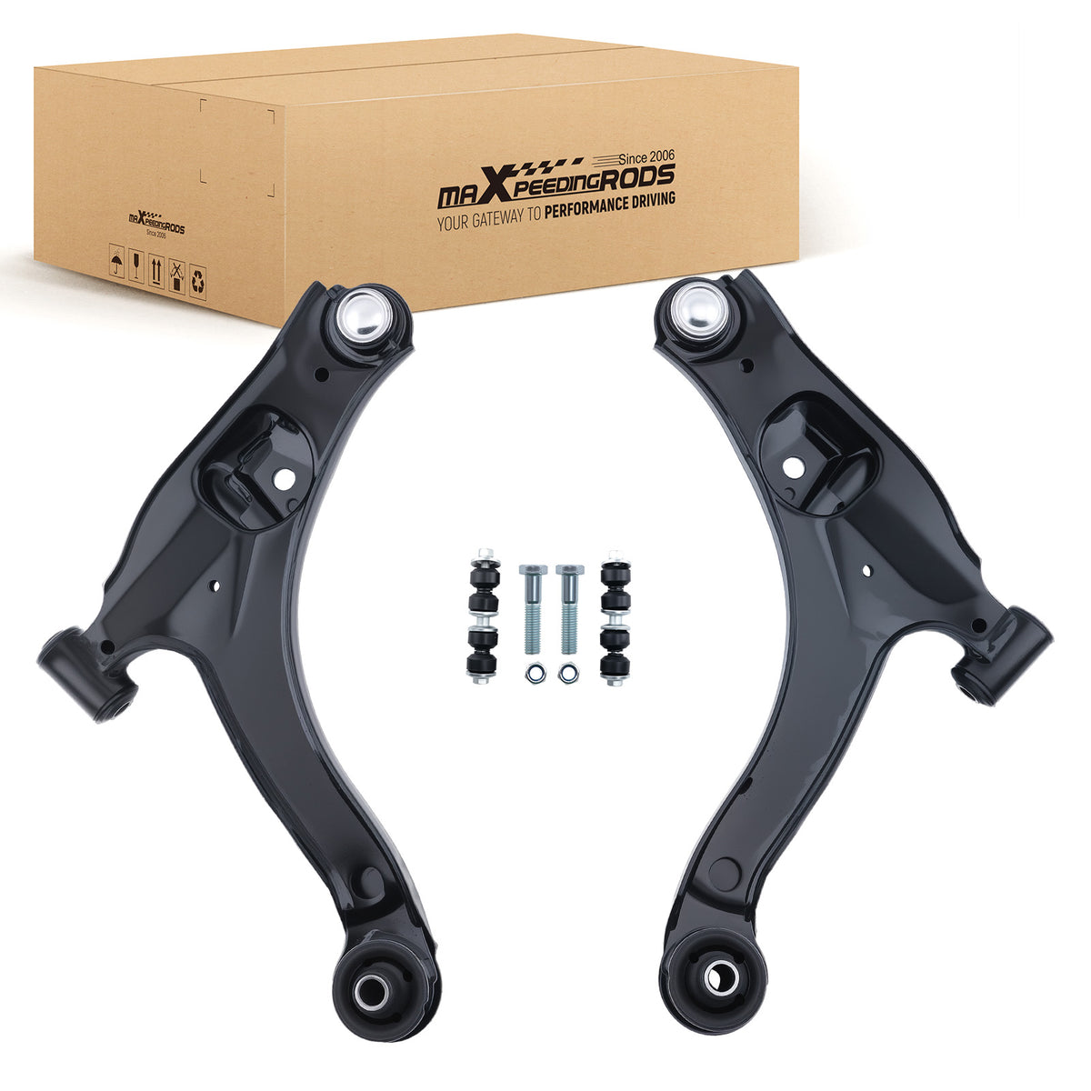 Front Lower Control Arm Sway bar links For 01-10 compatible For Chrysler PT Cruiser Neon 00-05