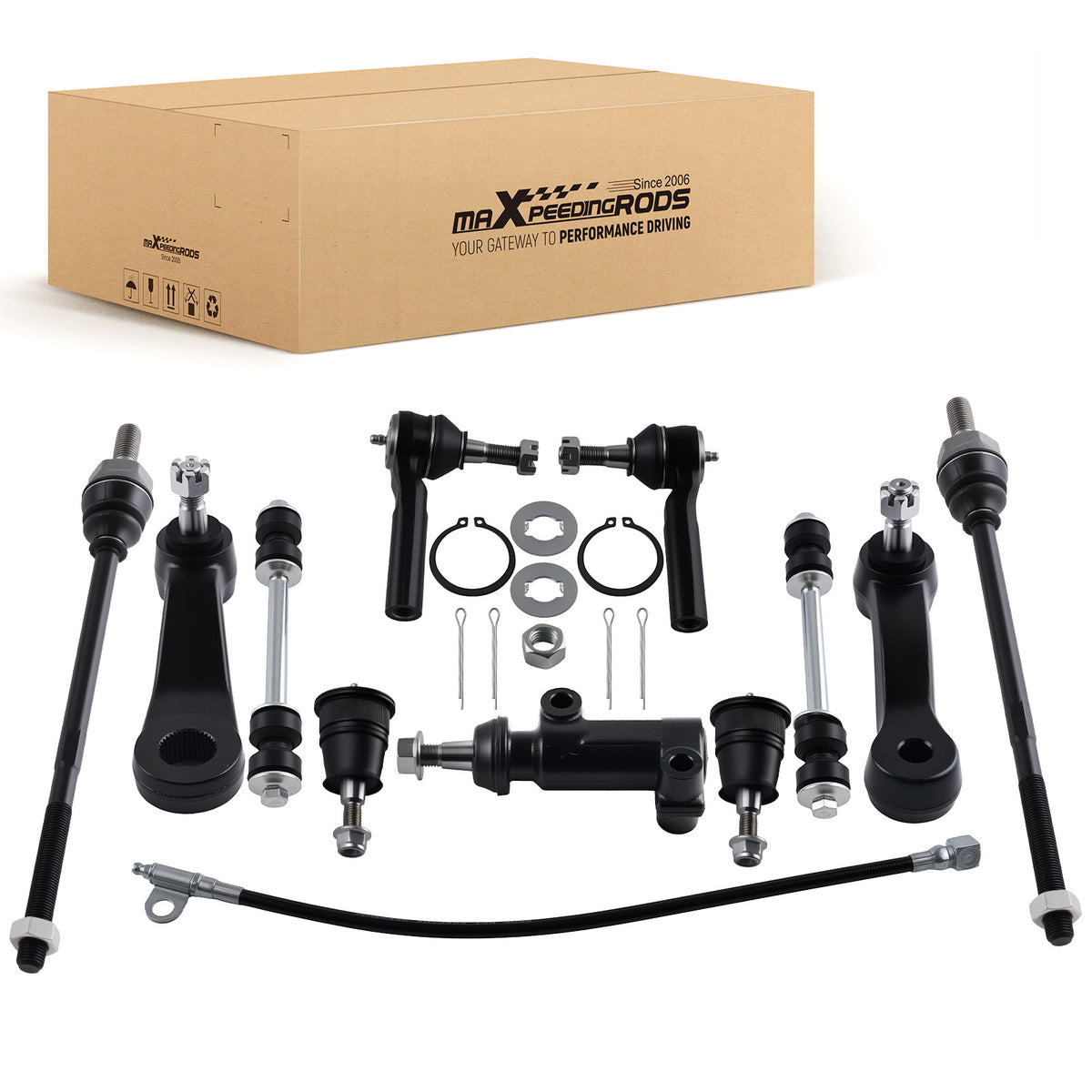11Pcs Front Suspension Kit Compatible For Chevy Express GMC Savana 2500 3500 2003-2008