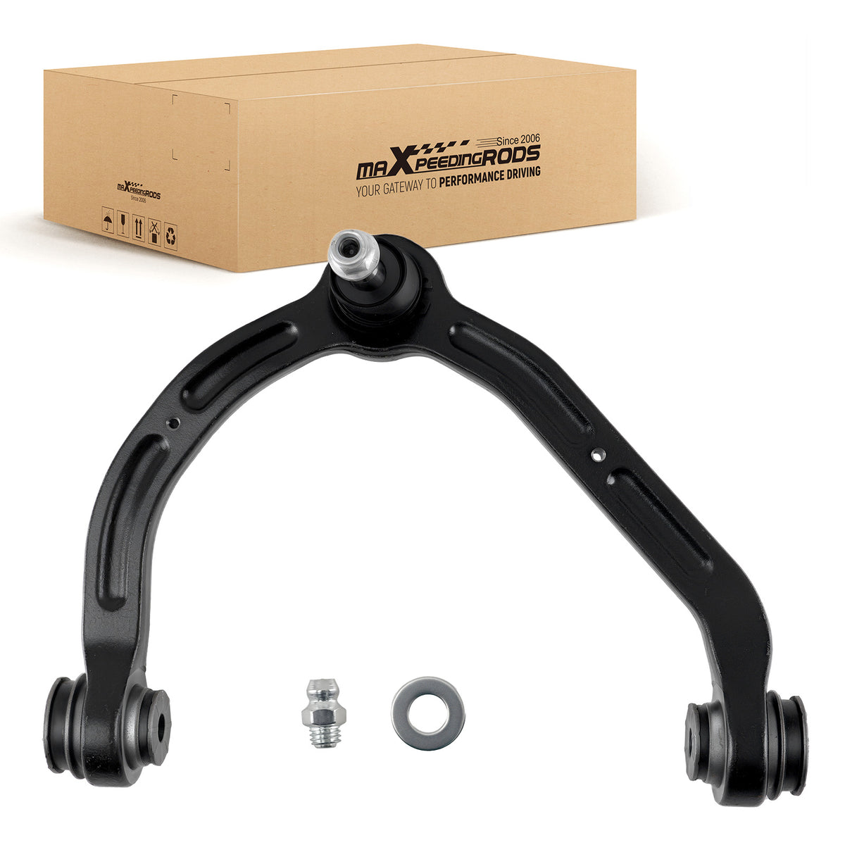 Front Left Upper Control Arm For 2003-2018 2019 compatible For Chevy Express compatible For GMC Savana 2500