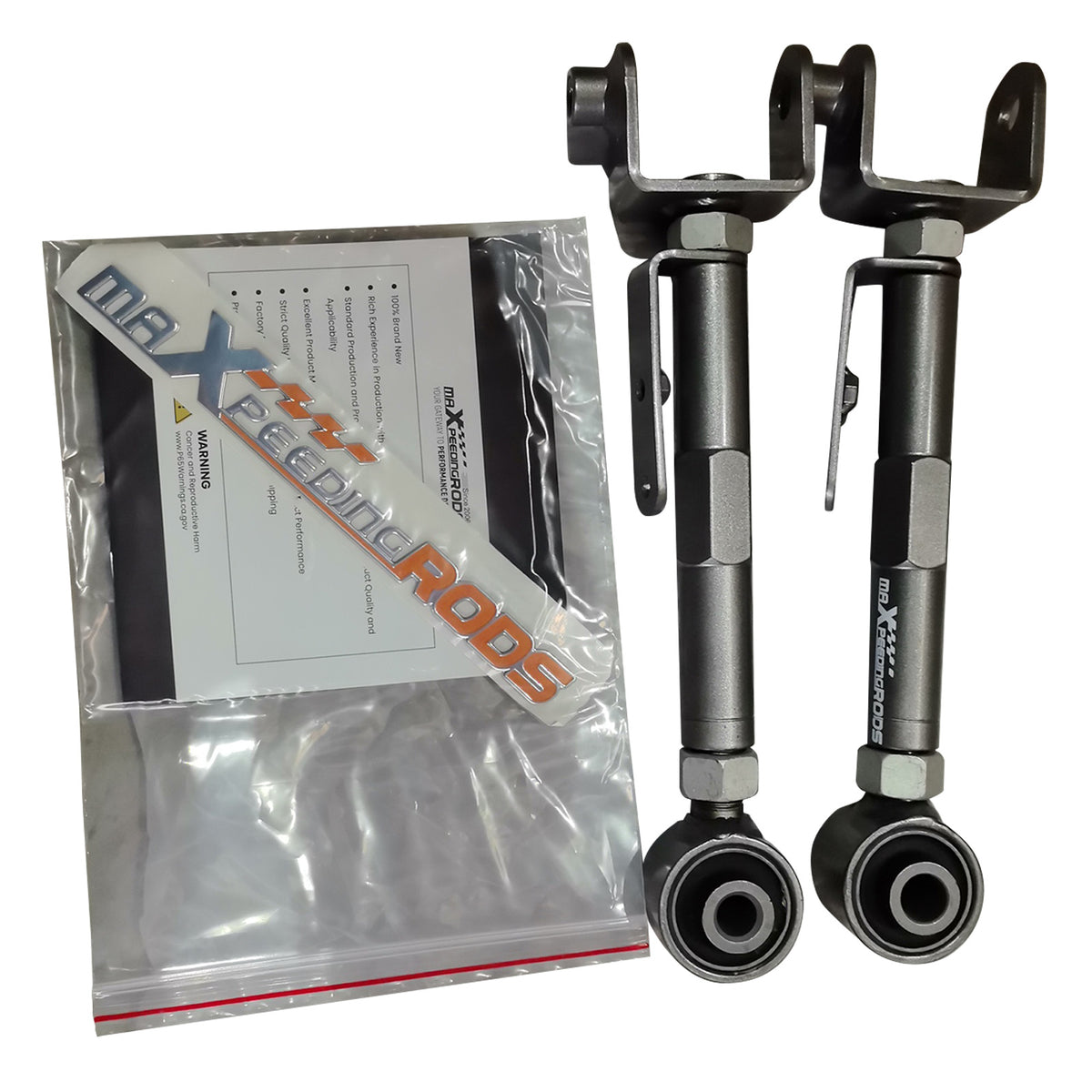 Replacement Rear Adjustable Camber Control Arms Kit compatible For Honda CRV 2002-2006