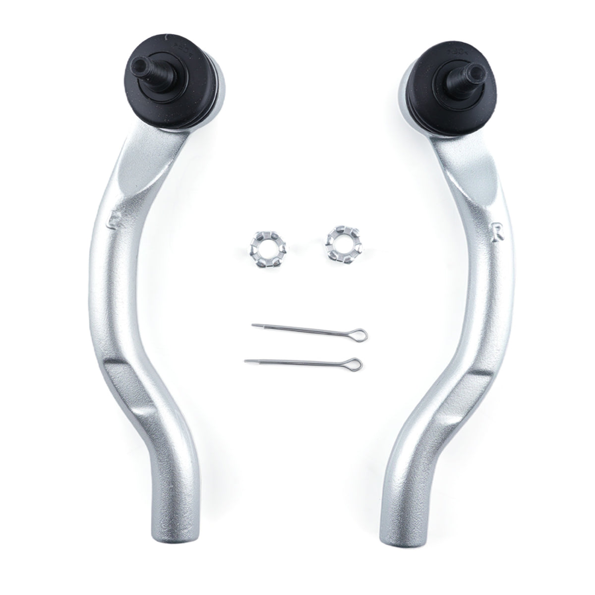 2x Outer Tie Rods For 2004-2008 compatible for Acura TSX 2003-2005 2006 2007 compatible for Honda Accord