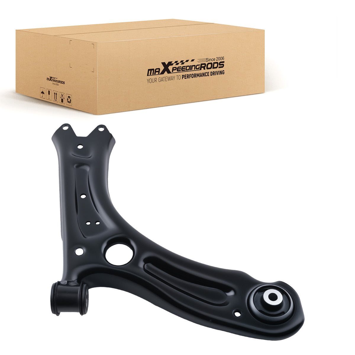 Front Right Lower Control Arm Assembly compatible For VW Jetta 2011-2018 K621950