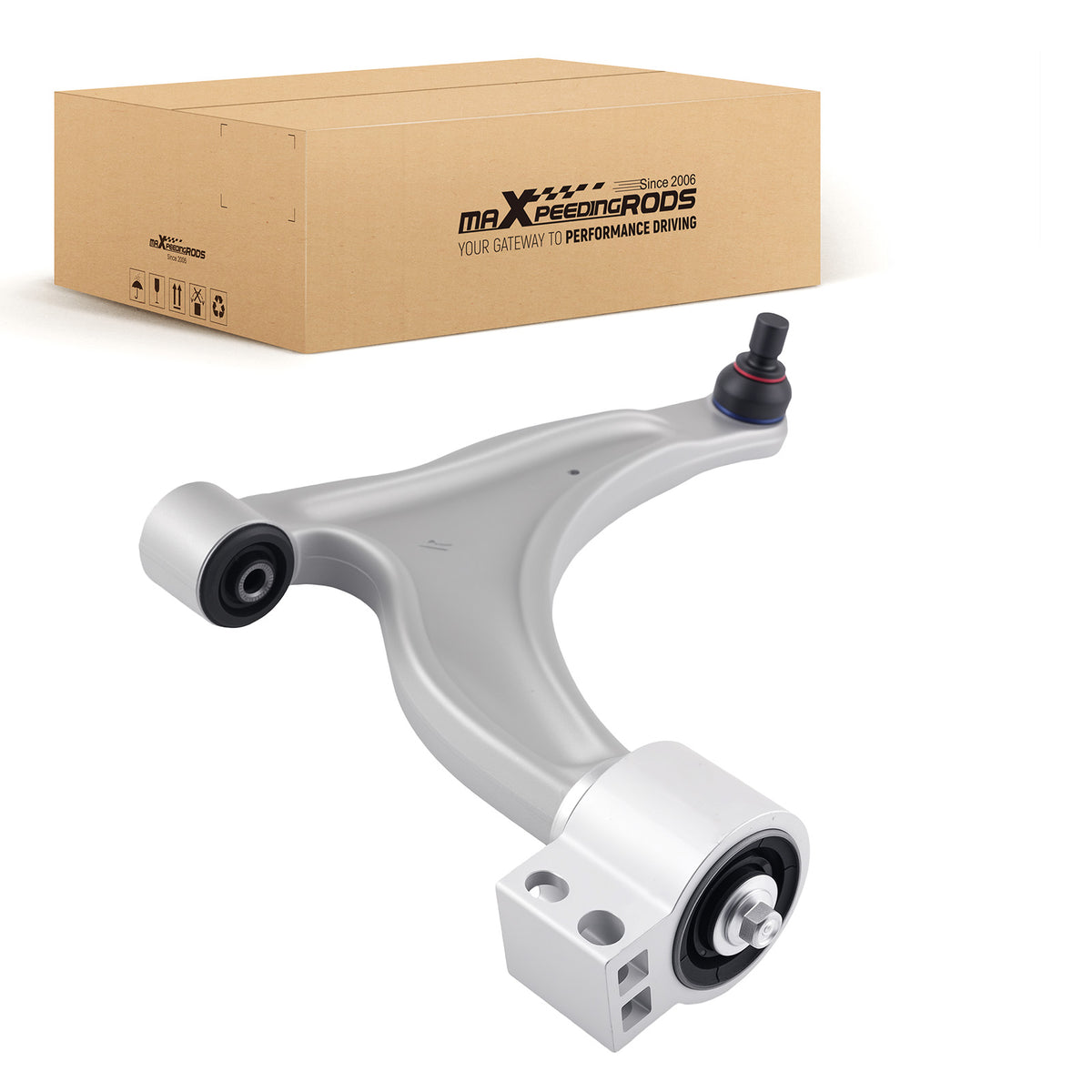 Front RH Side Lower Control Arm and Ball Joint compatible For Buick LaCrosse 2010 - 2016