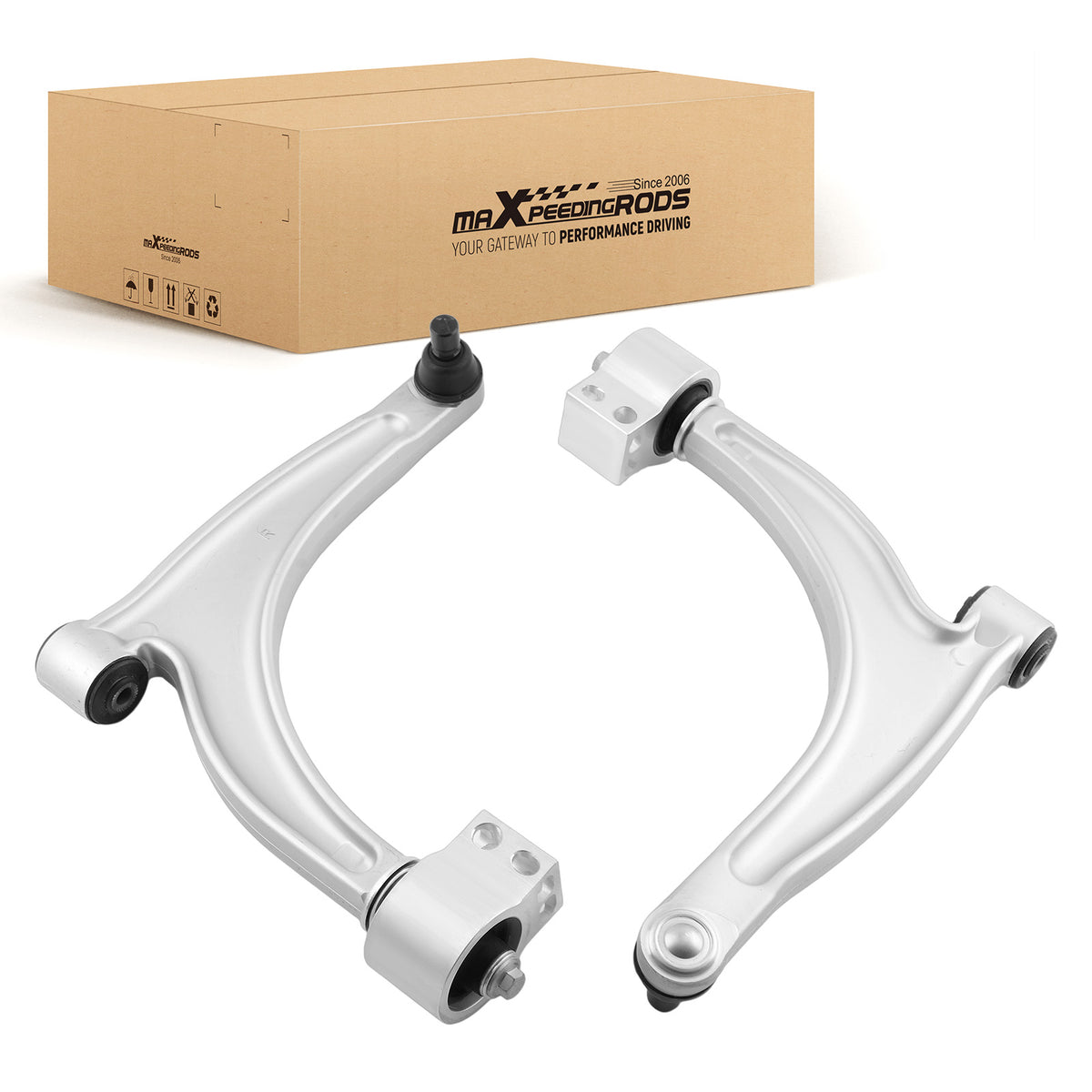 2pcs Front Lower Control Arms compatible For Chevy Malibu 2004-2012 K620179