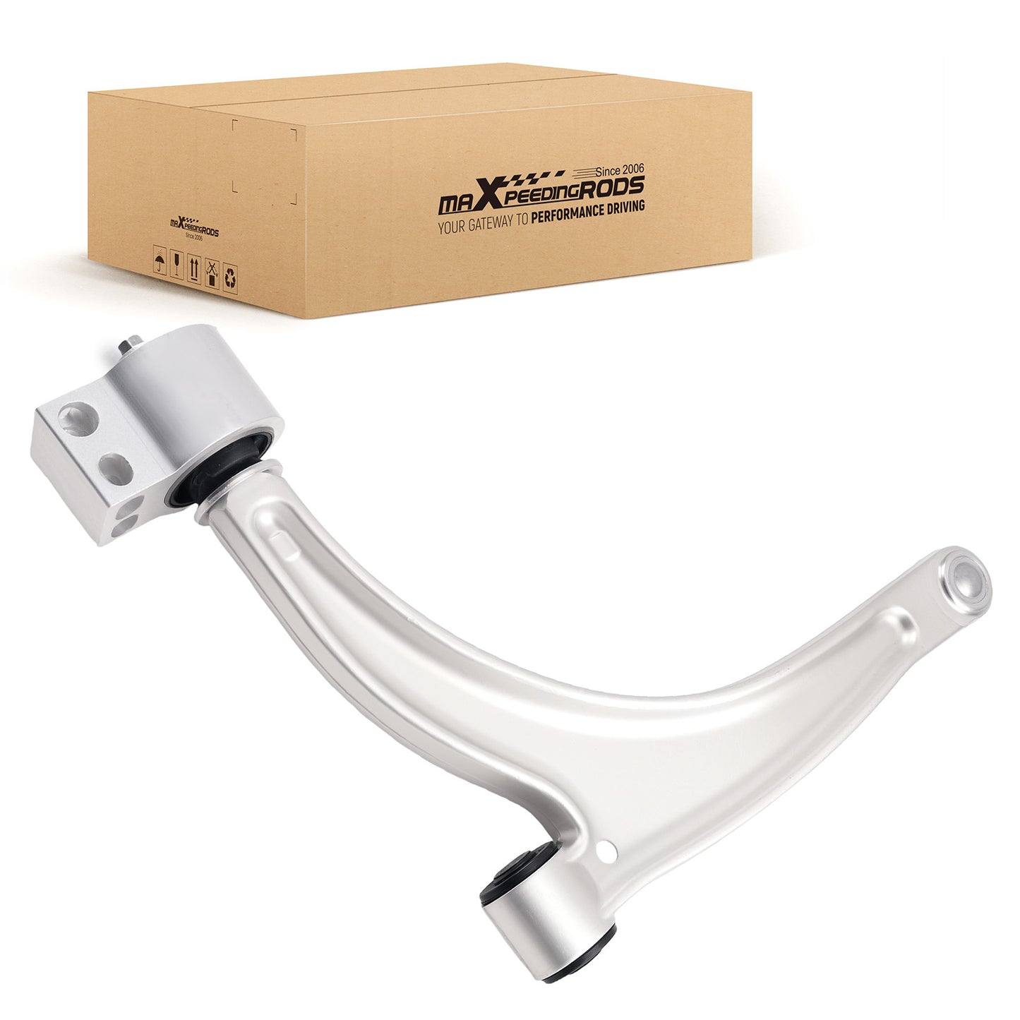 Front Right Lower Control Arm w/Ball Joint For 2004-2012 compatible For Chevy Malibu G6 Aura