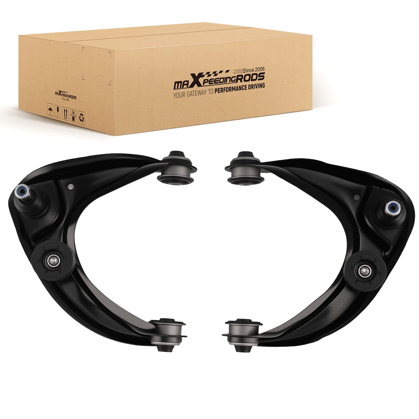2pc Front Upper Control Arm Ball Joints compatible For Ford Fusion compatible For Lincoln MKZ compatible For Mazda 6