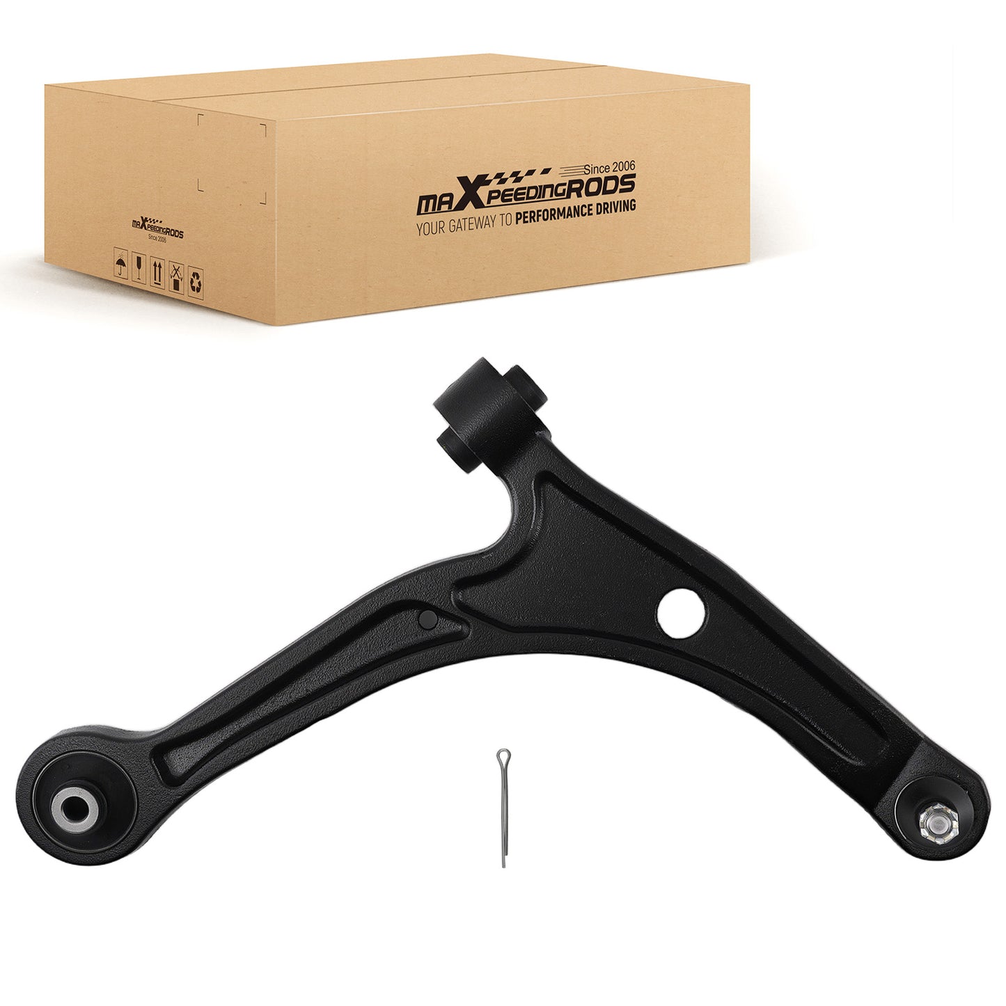 Front Right Lower Control Arm w/ Ball Joint For 2003-2008 compatible For Honda Pilot compatible For Acura MDX