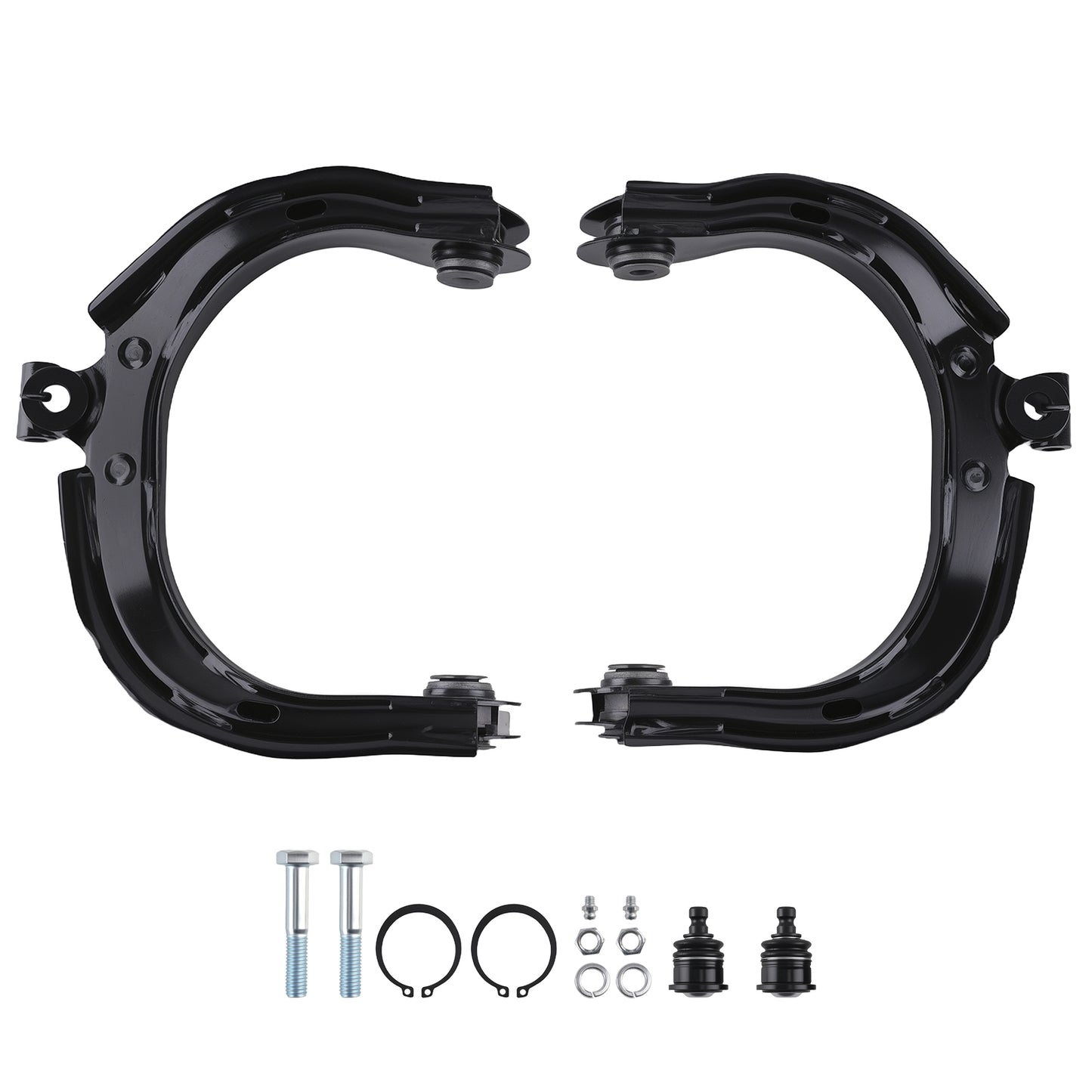 Front Upper Control Arms Ball Joint For 02-09 compatible For Chevy Trailblazer compatible For GMC Envoy compatible For Buick