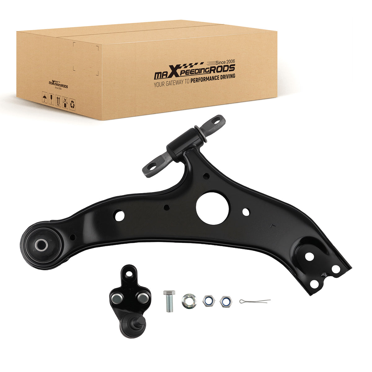 Front Lower Left Driver Control Arm ball Joint compatible For Toyota Sienna 04-2010 MS86169