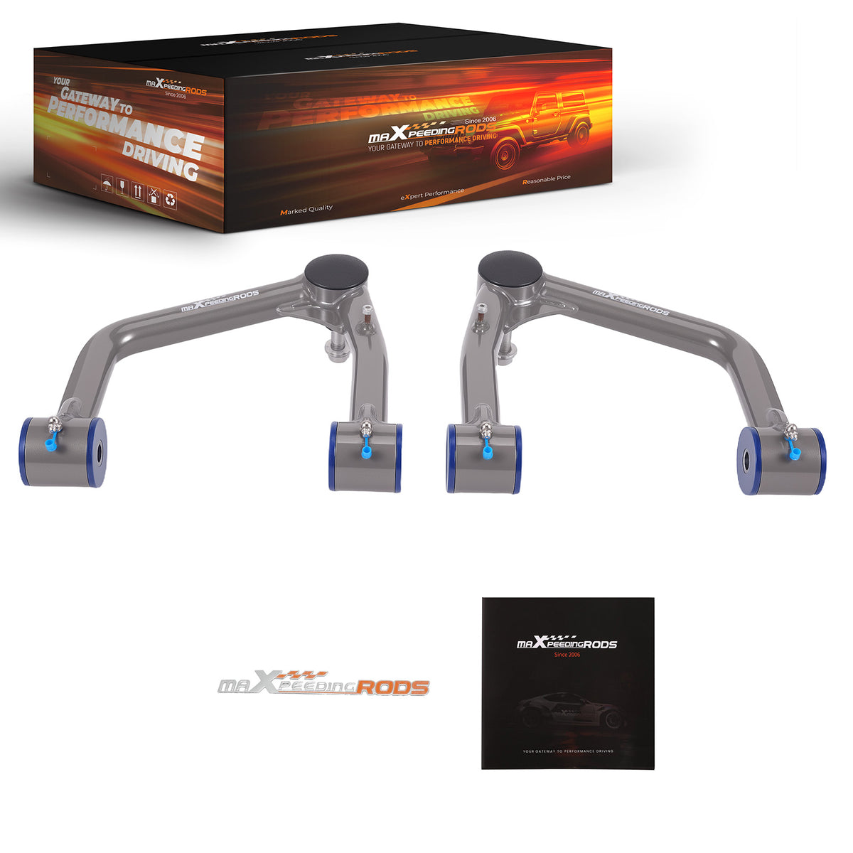 2-4 Lift Front Upper Control Arm Suspension compatible For Toyota Tundra Sequoia 2007-2022