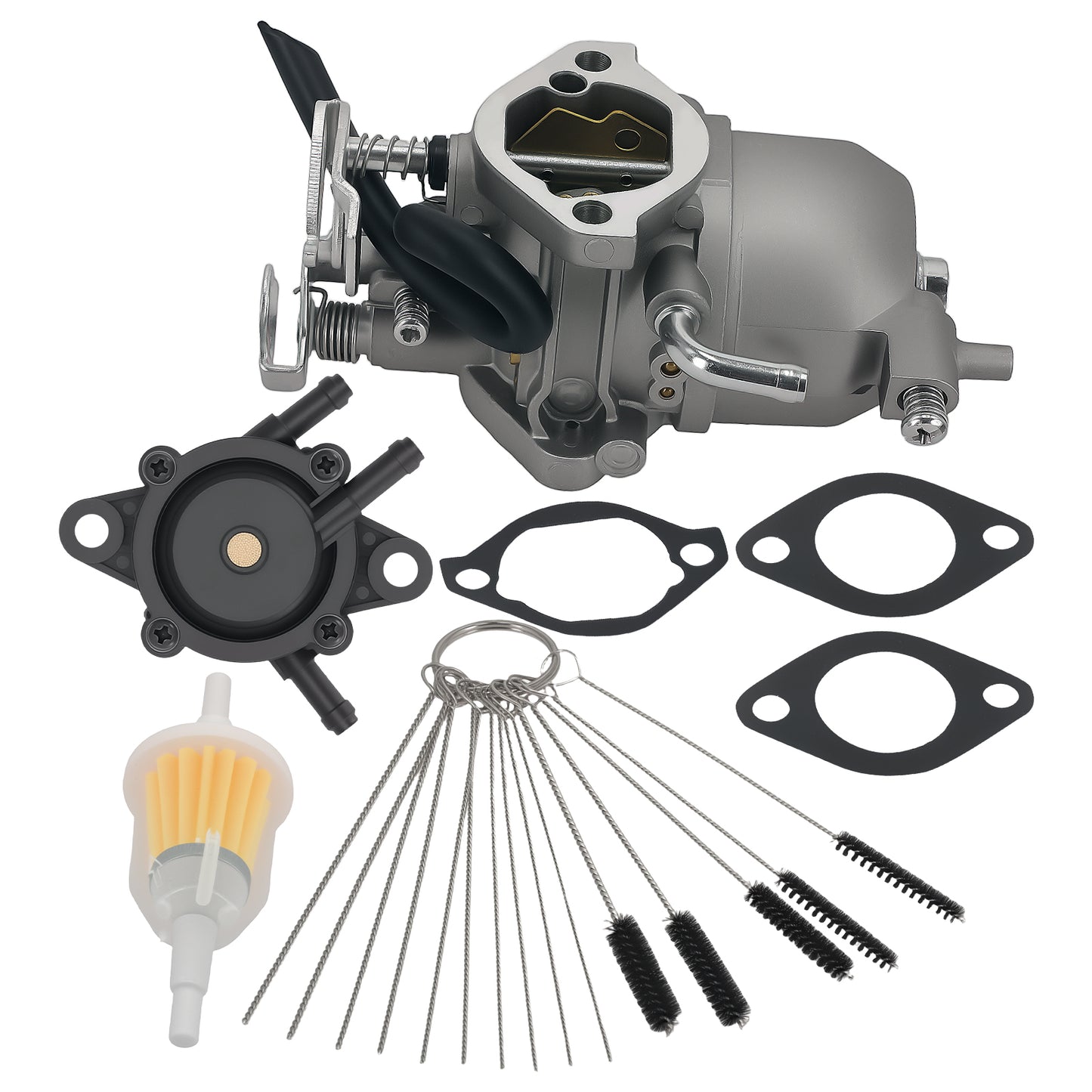 Carbureto Carb Assembly compatible For Kawasaki Mule 600 610 KAF400 15004-0953 with Filter