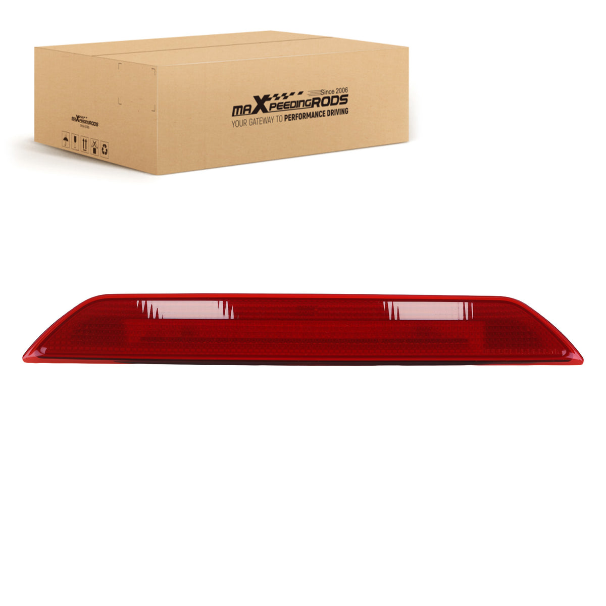 Rear Center LED High Mount Third 3rd Brake Stop Light compatible for Ford Transit 2015-2023