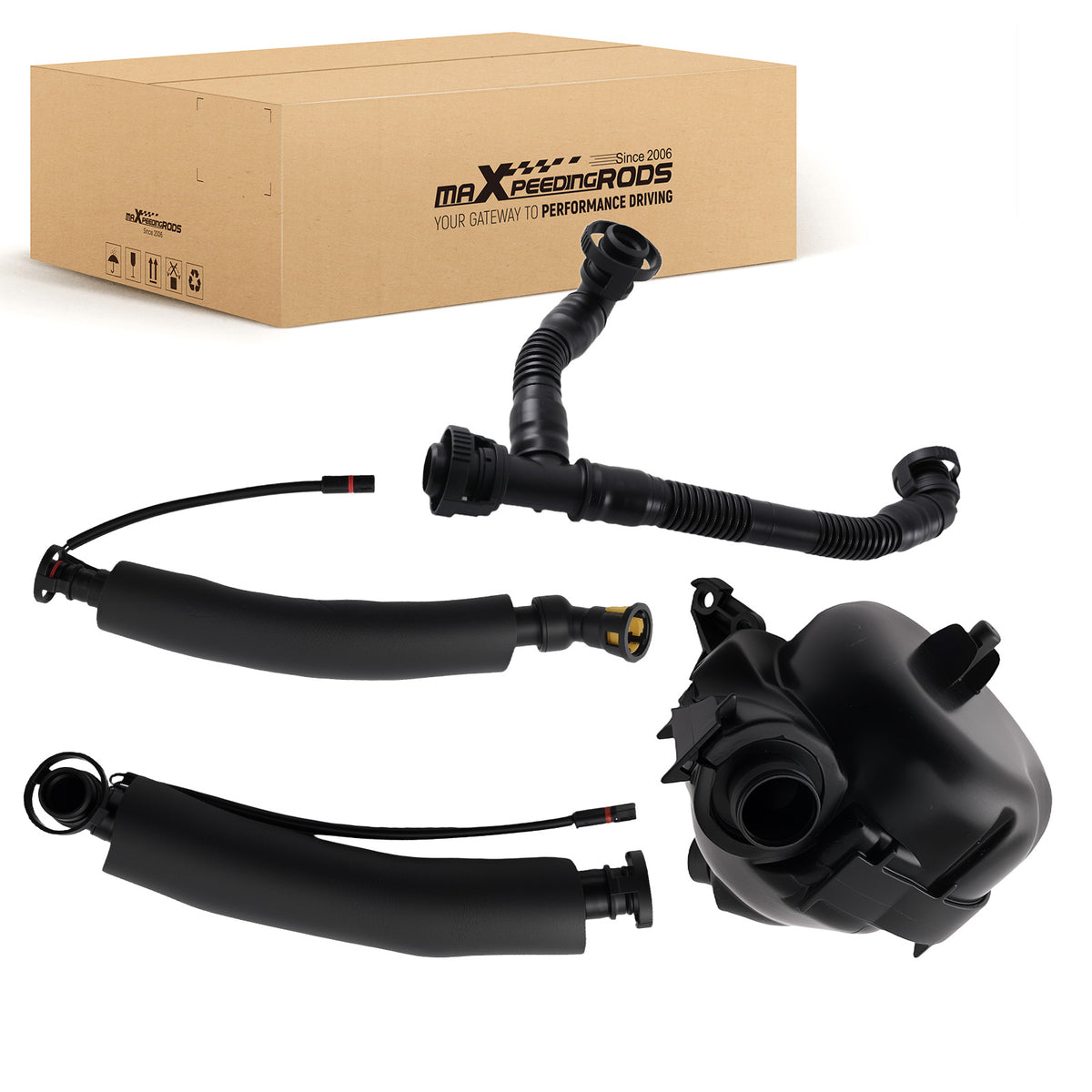 Crankcase Breather Valve Kit compatible For BMW 325i 330i 525i 530i 2006-2007 11617531423