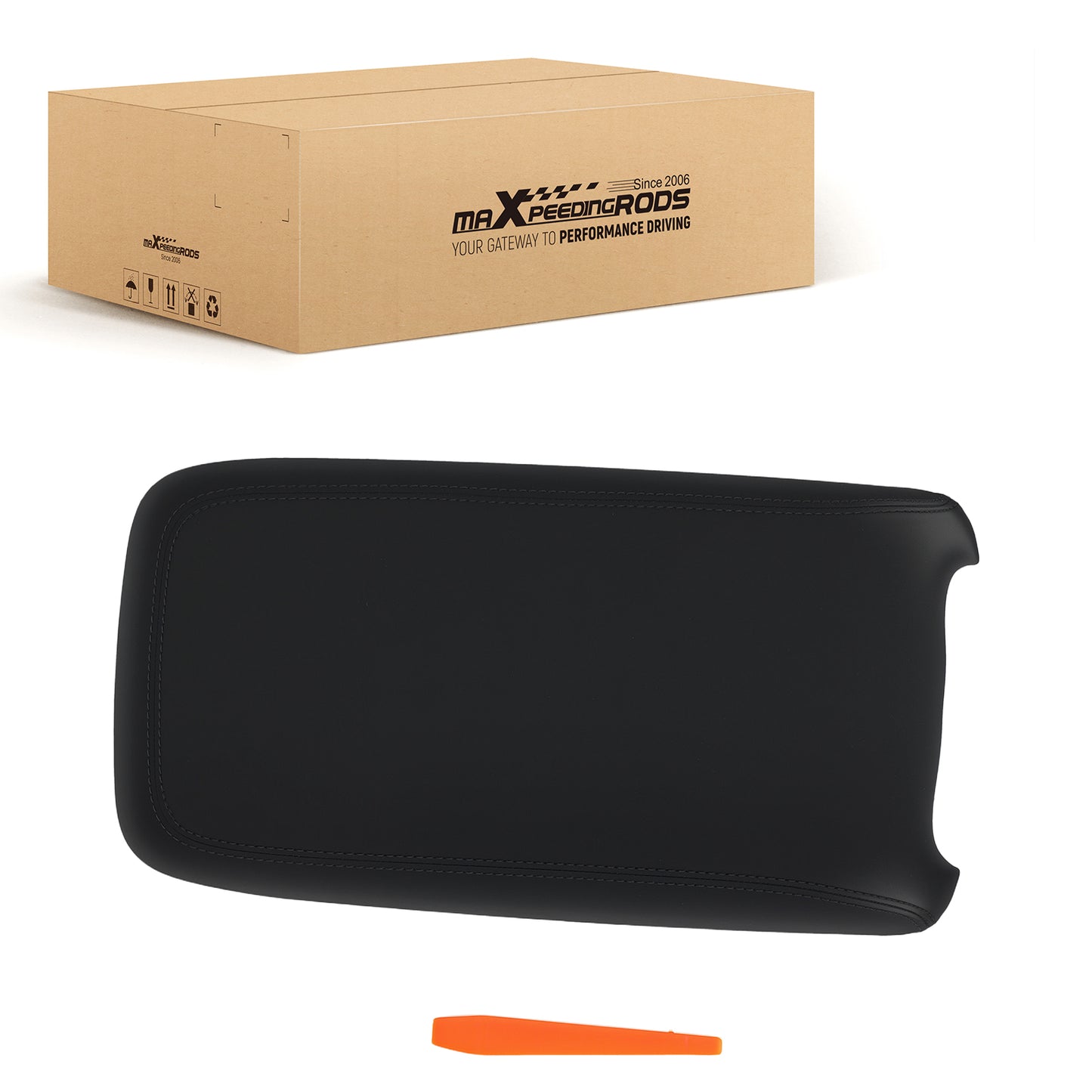 Armrest Cover Center Console Lid compatible For Chrysler 300 2011-2017 1VT06DX9AI Front